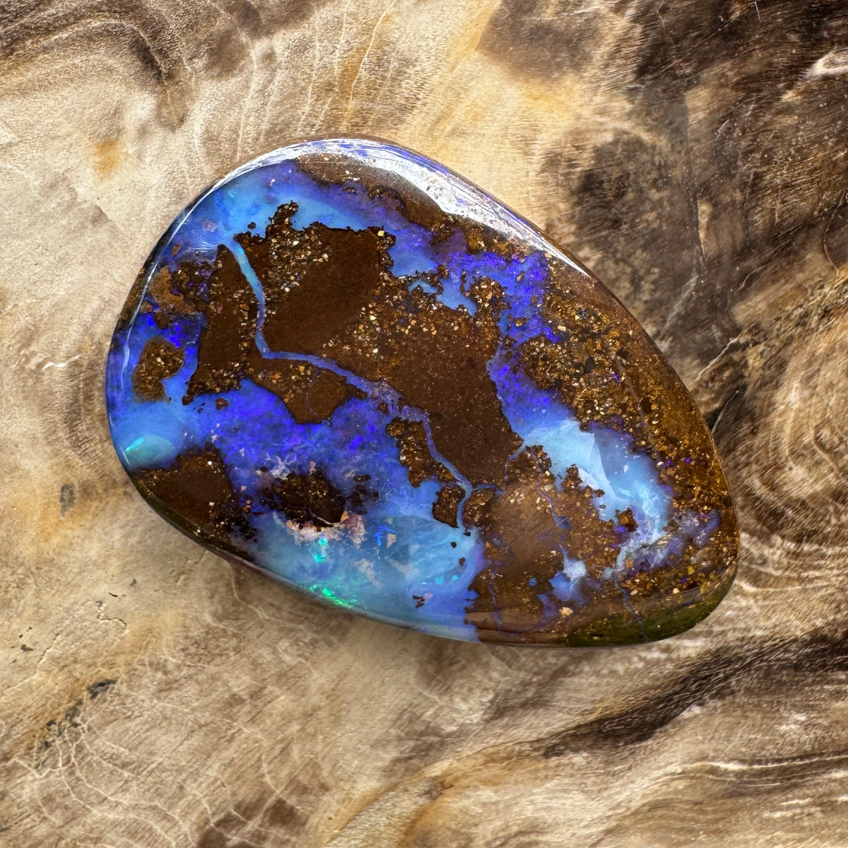 26ct Queensland Boulder Opal | Solid Australian Opal | Hand-Cut