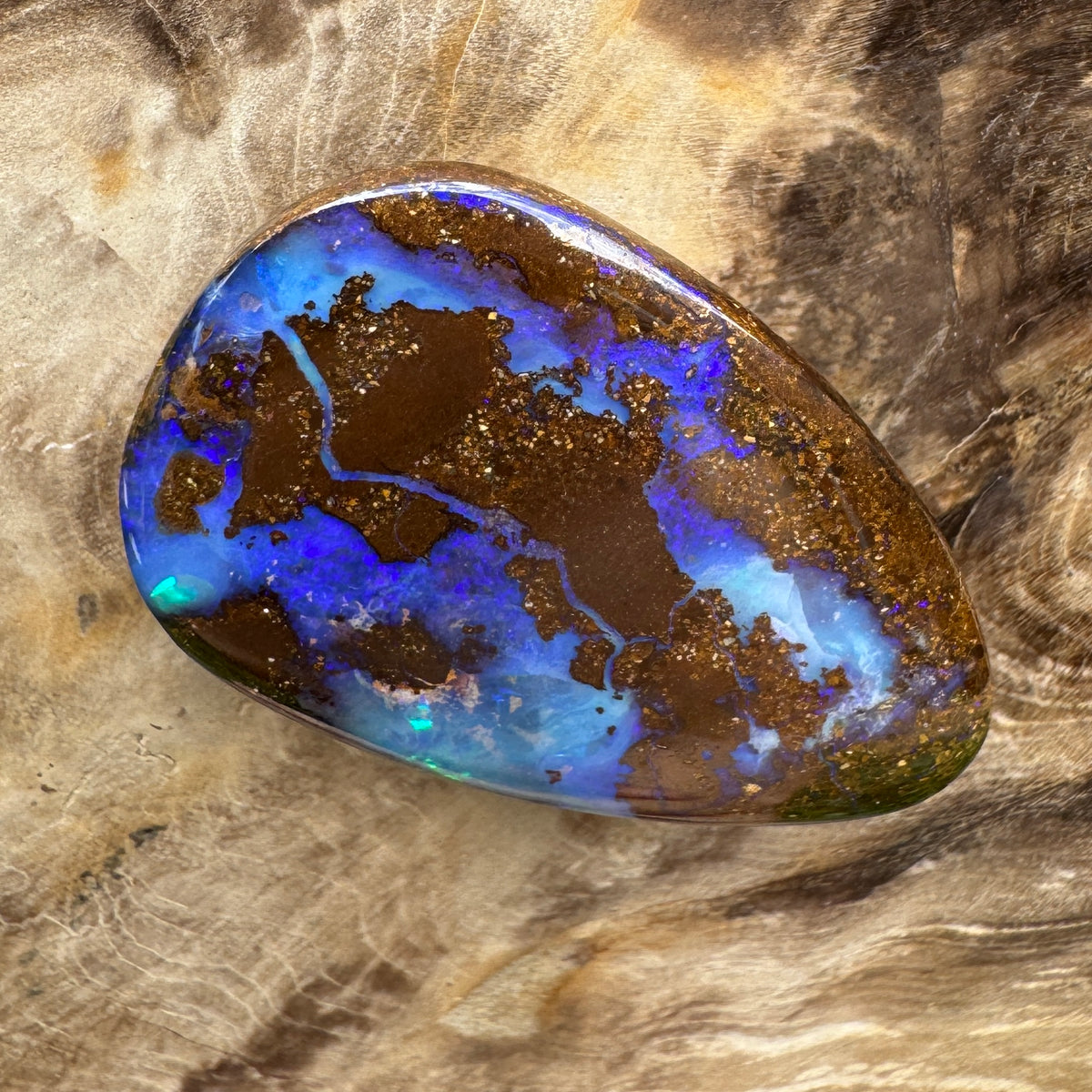 26ct Queensland Boulder Opal | Solid Australian Opal | Hand-Cut