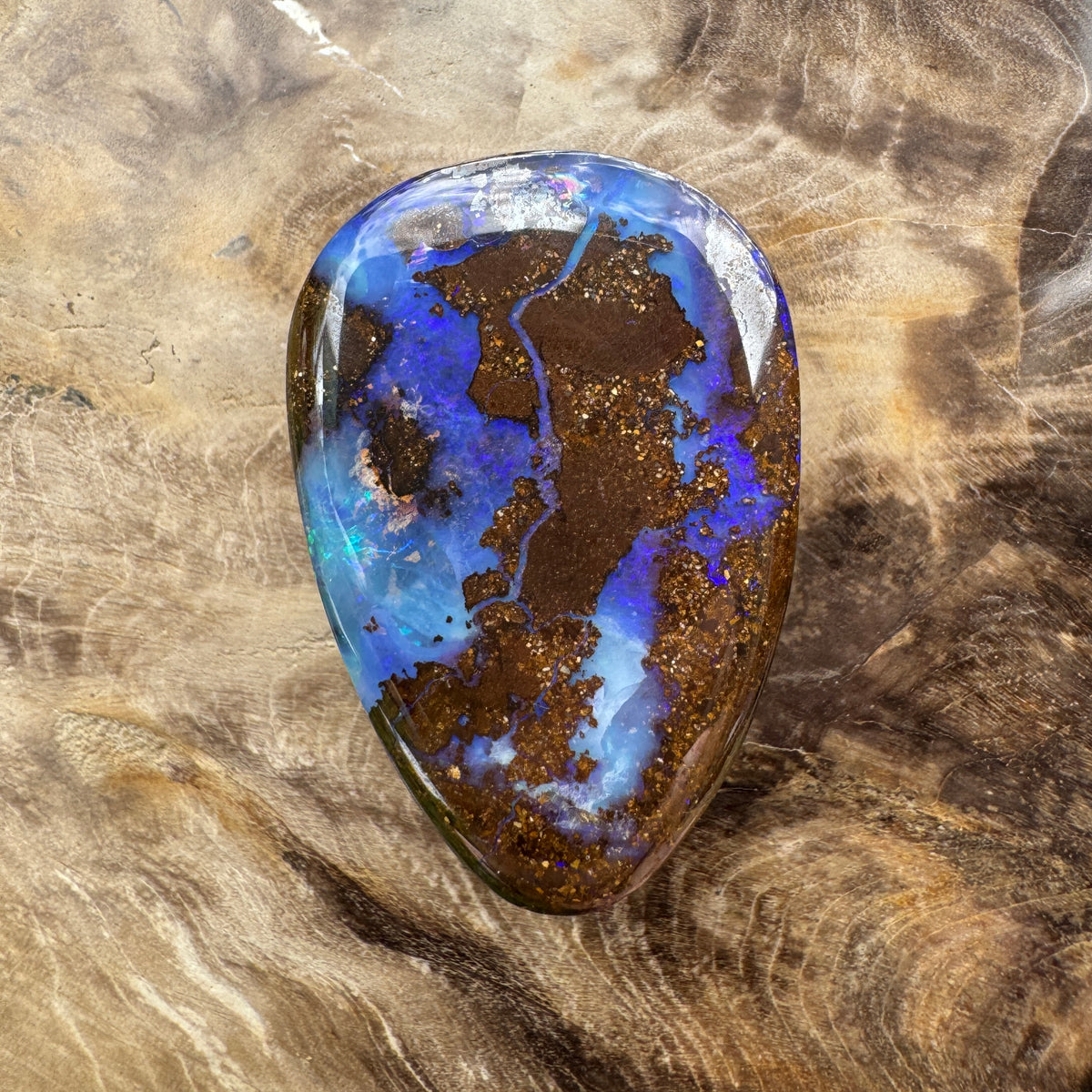 26ct Queensland Boulder Opal | Solid Australian Opal | Hand-Cut