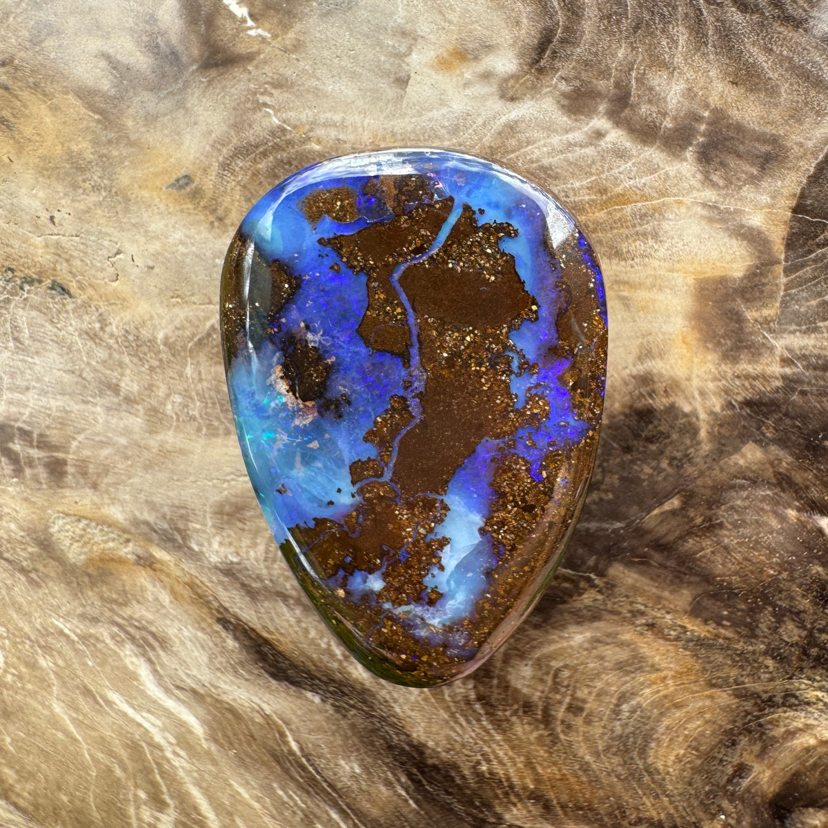 26ct Queensland Boulder Opal | Solid Australian Opal | Hand-Cut
