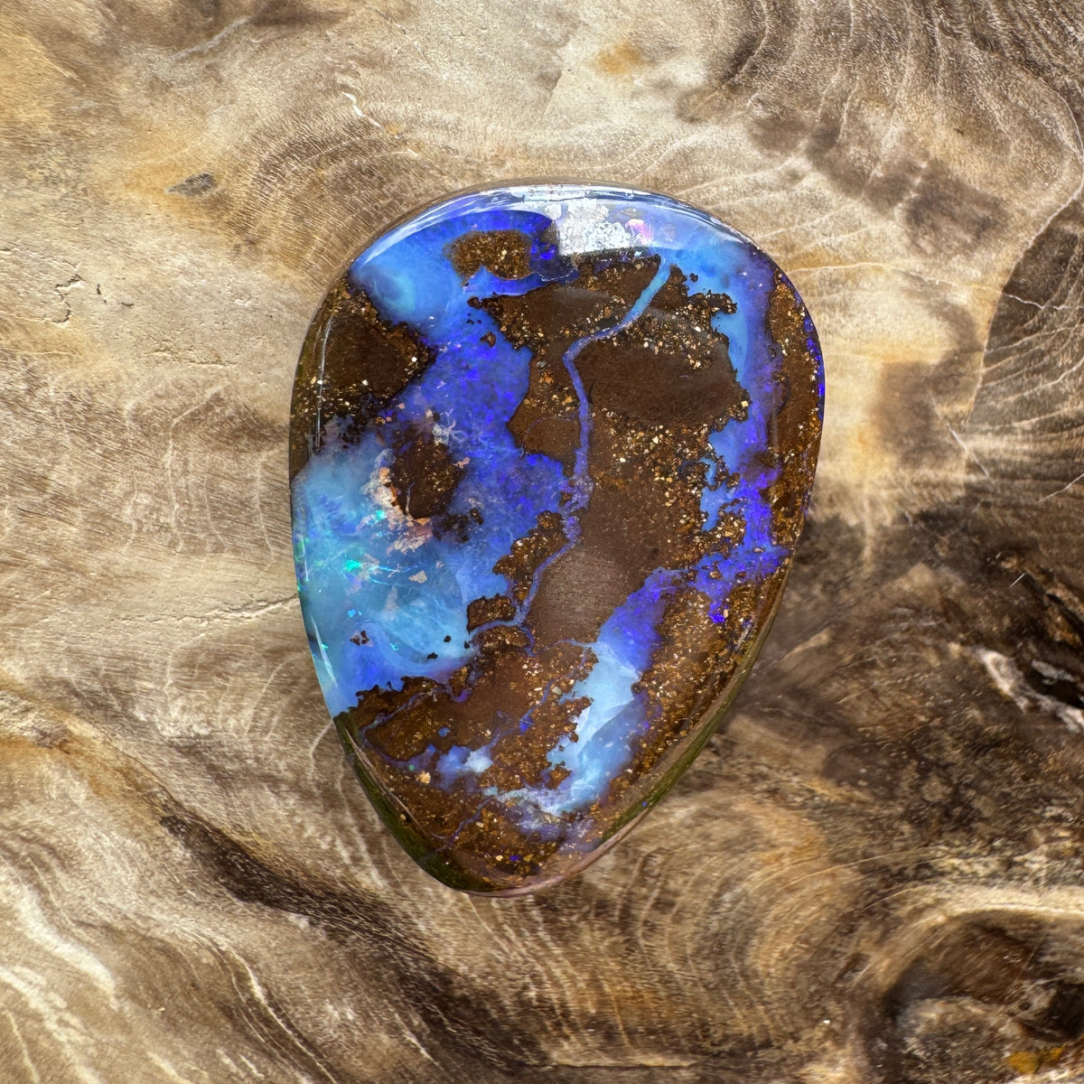 26ct Queensland Boulder Opal | Solid Australian Opal | Hand-Cut