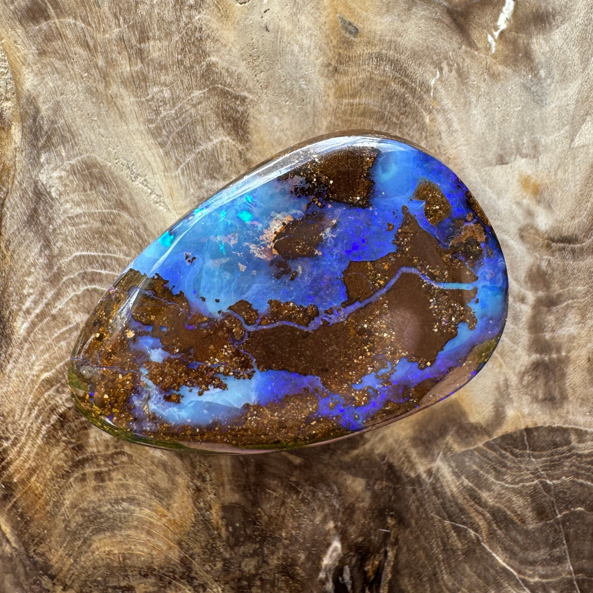 26ct Queensland Boulder Opal | Solid Australian Opal | Hand-Cut