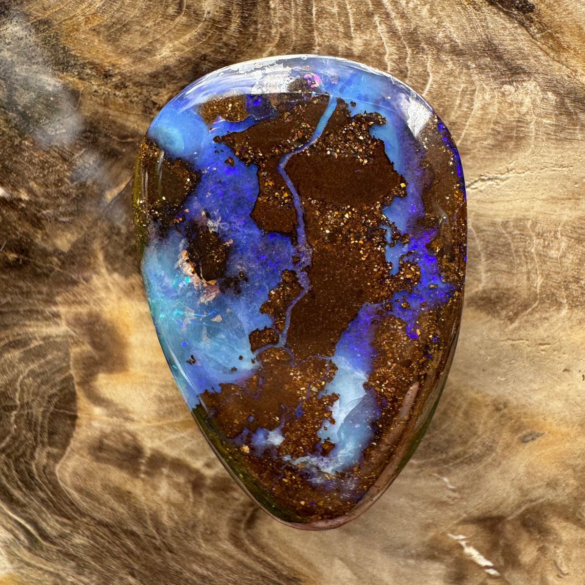 26ct Queensland Boulder Opal | Solid Australian Opal | Hand-Cut