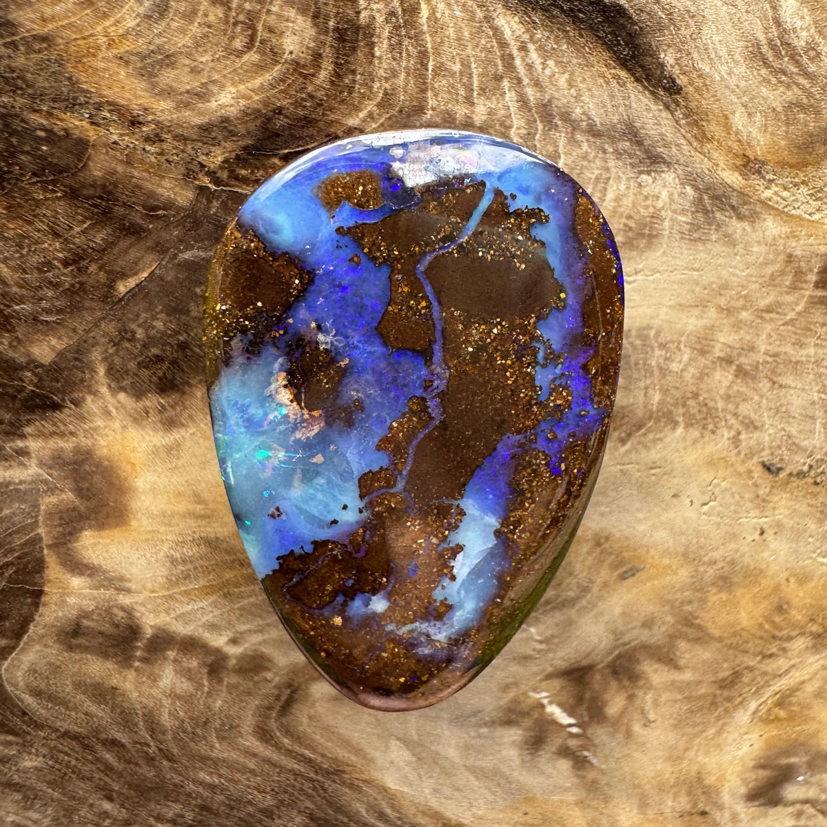26ct Queensland Boulder Opal | Solid Australian Opal | Hand-Cut