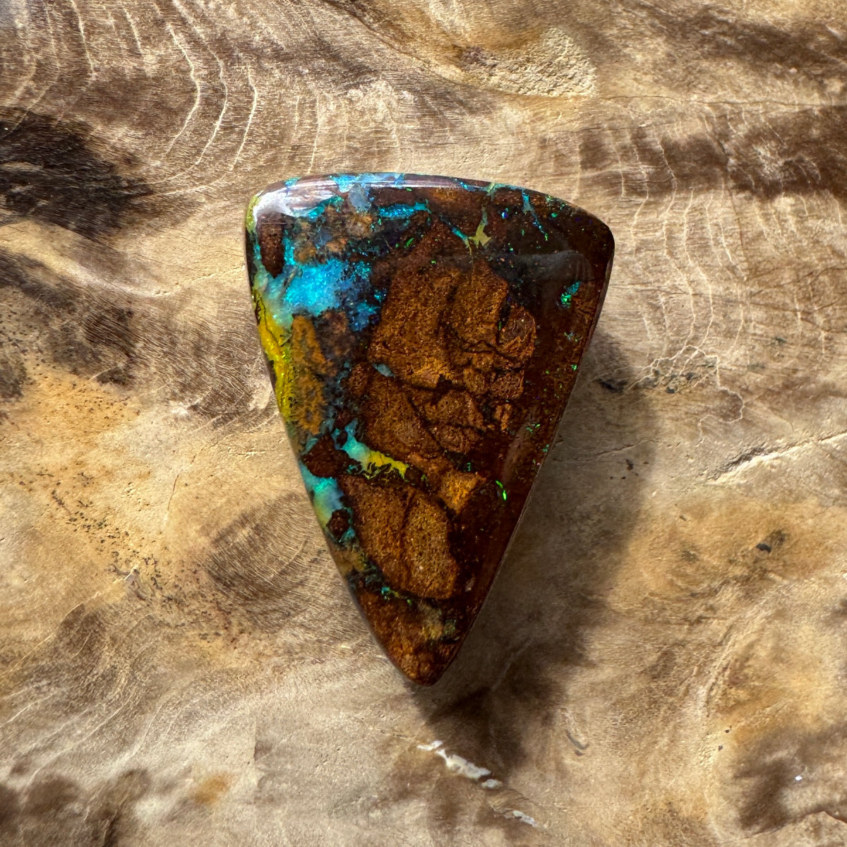 20ct Queensland Boulder Opal | Solid Australian Opal | Hand-Cut