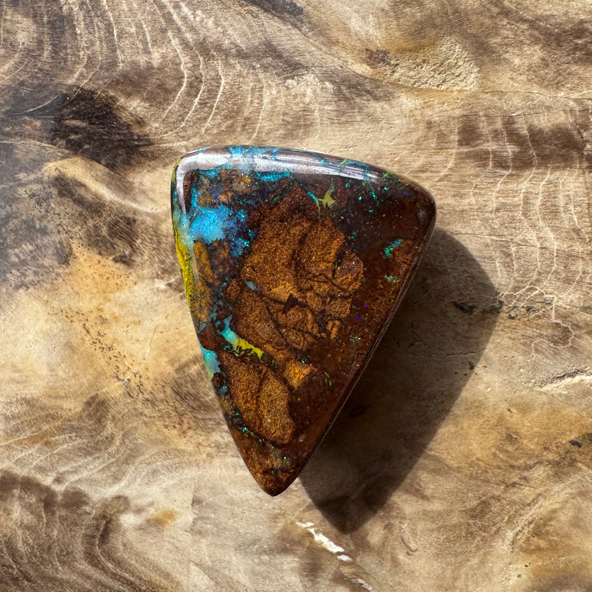20ct Queensland Boulder Opal | Solid Australian Opal | Hand-Cut