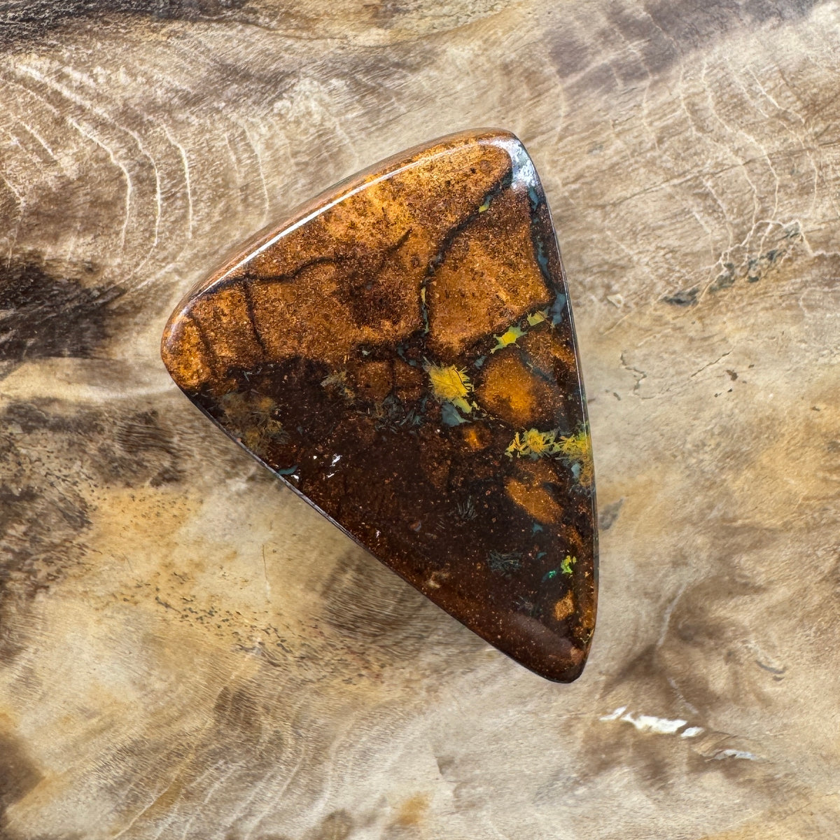 20ct Queensland Boulder Opal | Solid Australian Opal | Hand-Cut