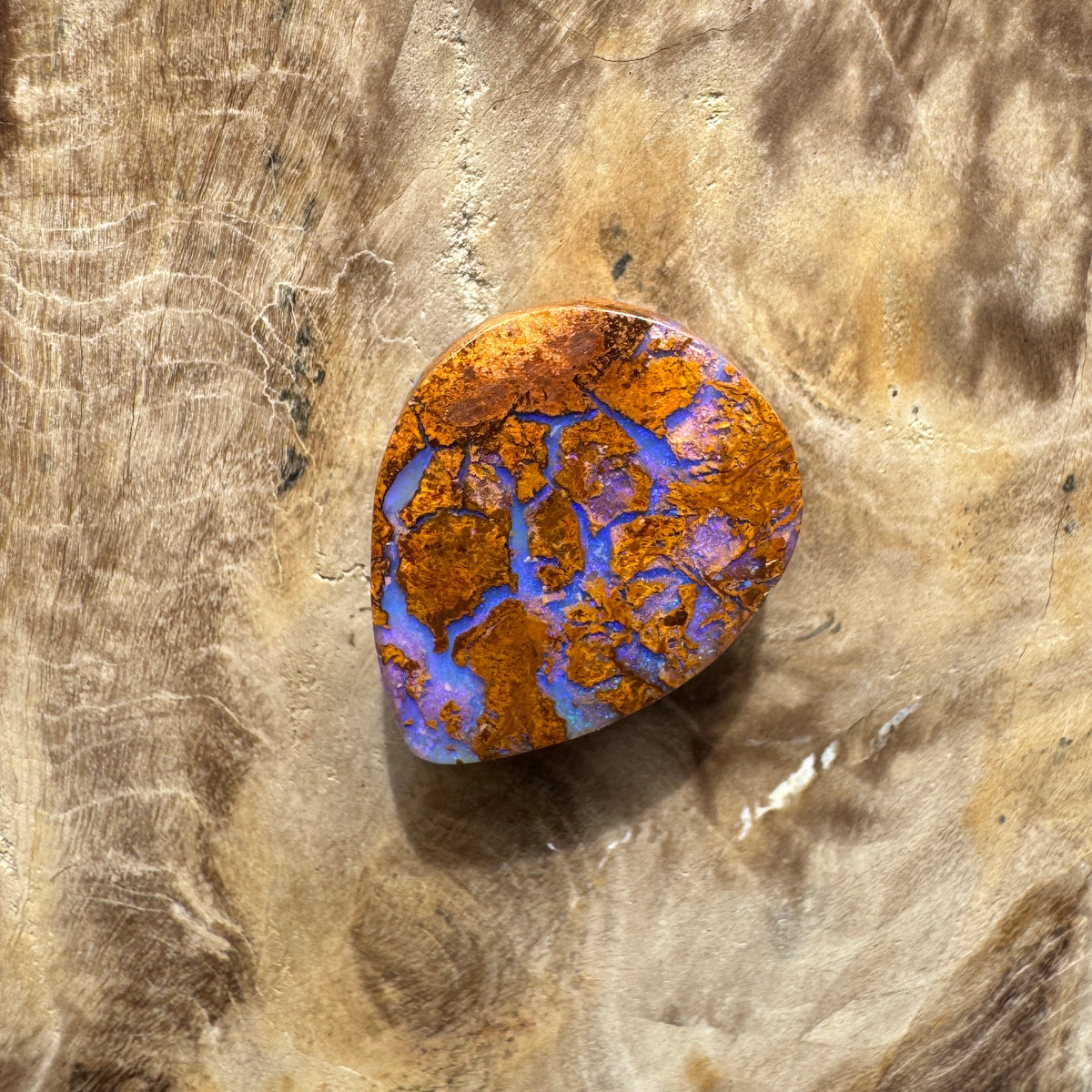 5.9ct Queensland Boulder Opal | Solid Australian Opal | Hand-Cut