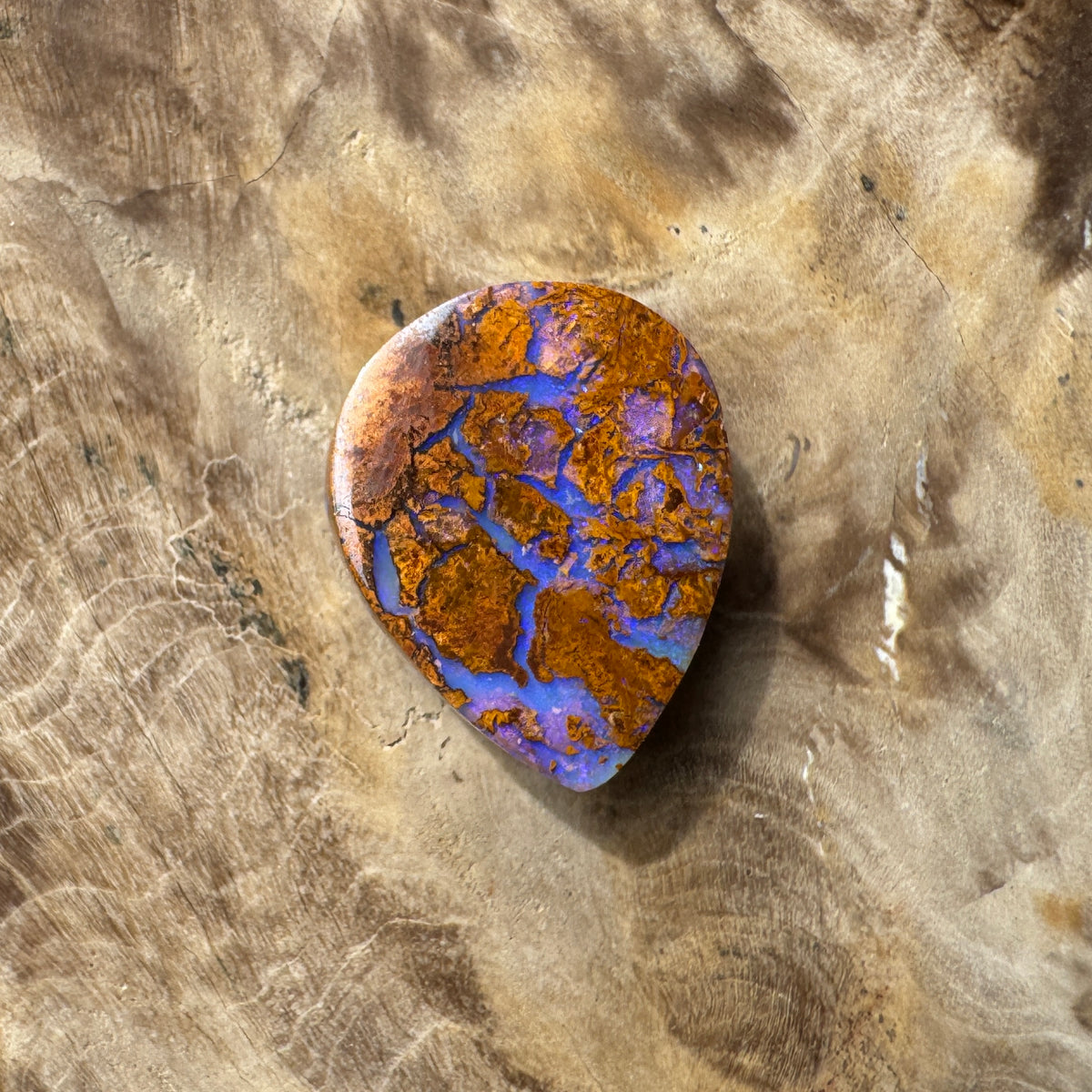 5.9ct Queensland Boulder Opal | Solid Australian Opal | Hand-Cut