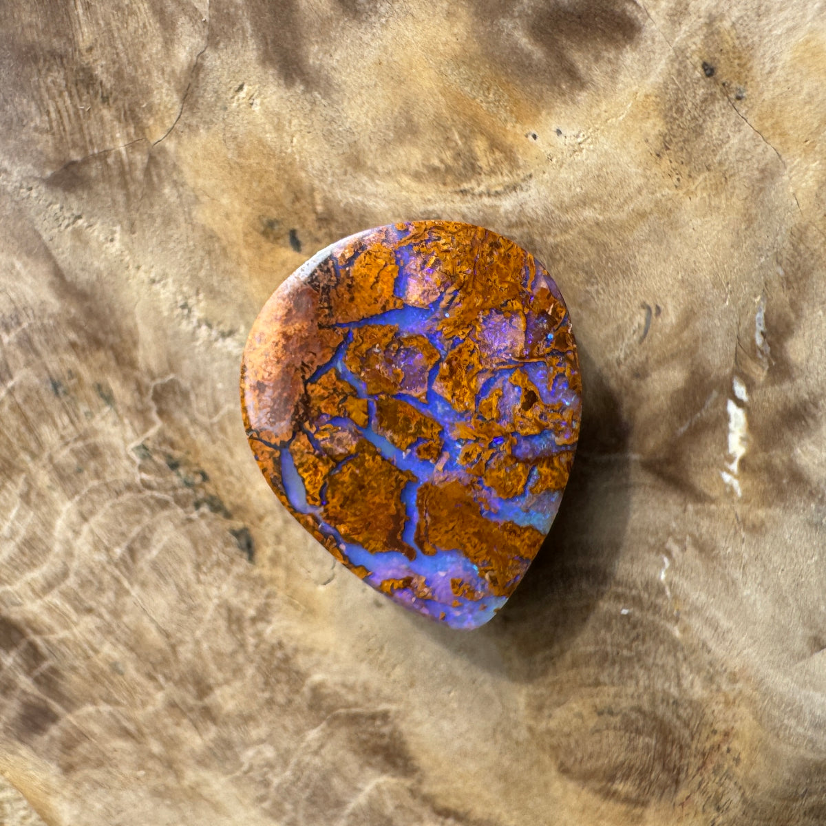 5.9ct Queensland Boulder Opal | Solid Australian Opal | Hand-Cut