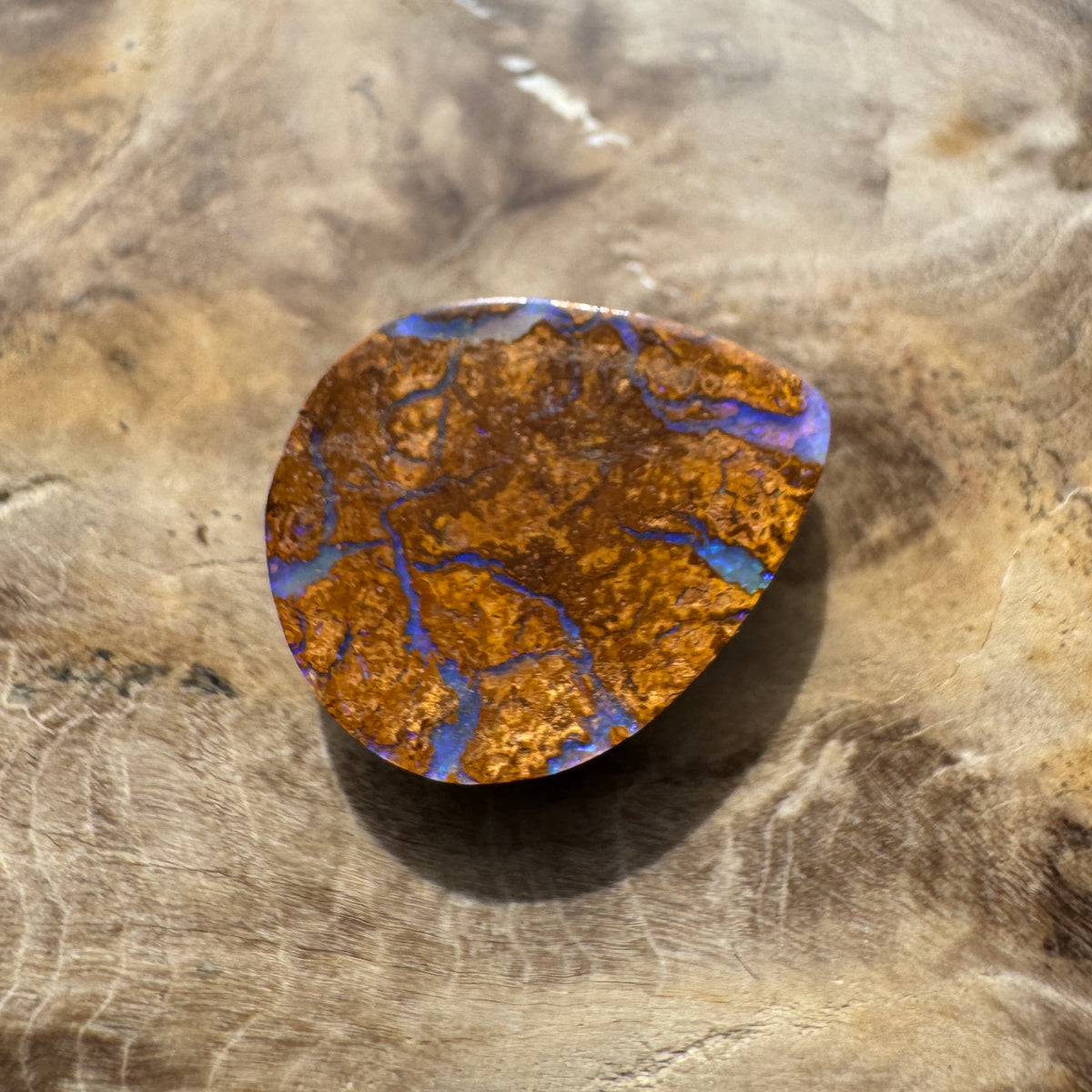 5.9ct Queensland Boulder Opal | Solid Australian Opal | Hand-Cut
