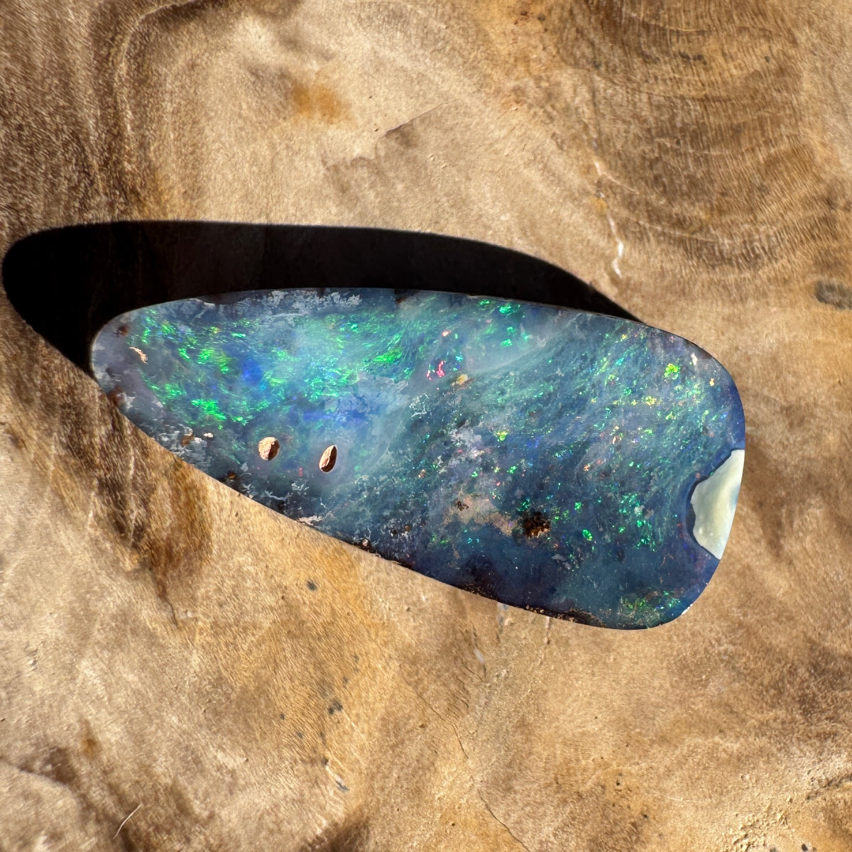 5.6ct Queensland Boulder Opal | Solid Australian Opal | Hand-Cut