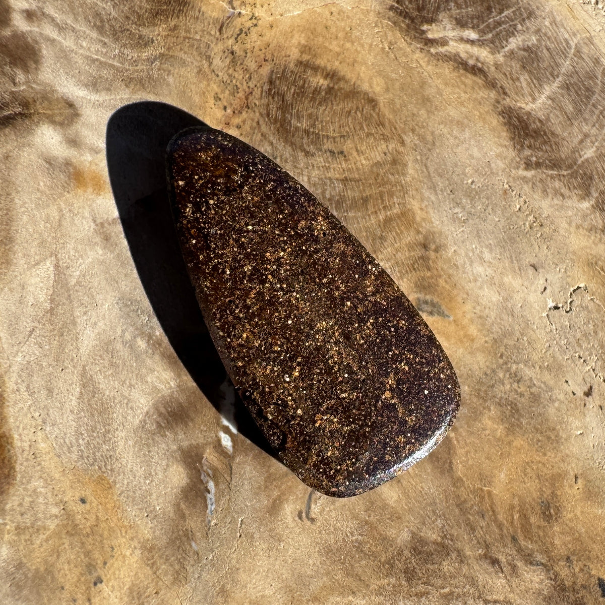 5.6ct Queensland Boulder Opal | Solid Australian Opal | Hand-Cut