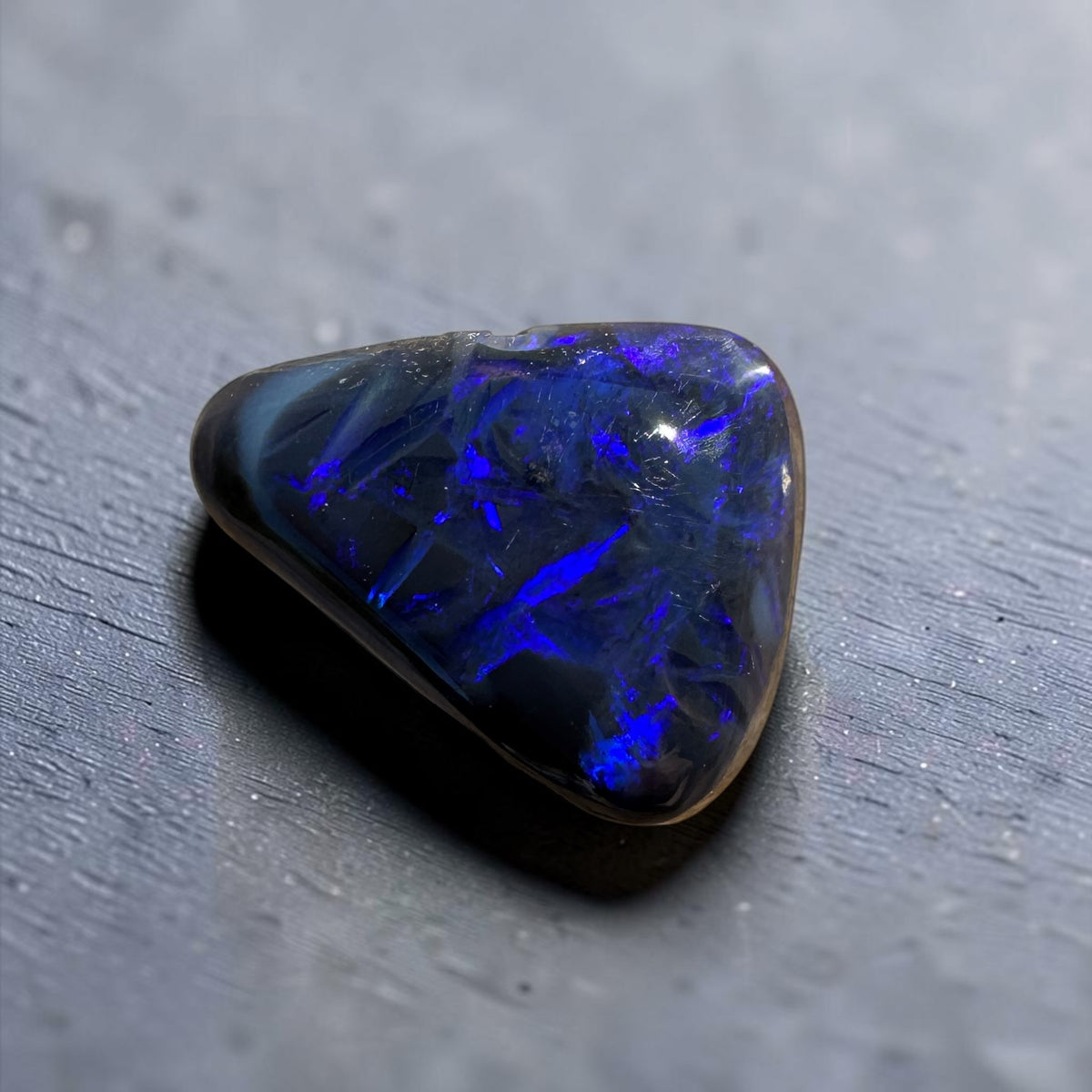 3.1ct Lightning Ridge Black Opal | Solid Australian Opal | Hand-Cut
