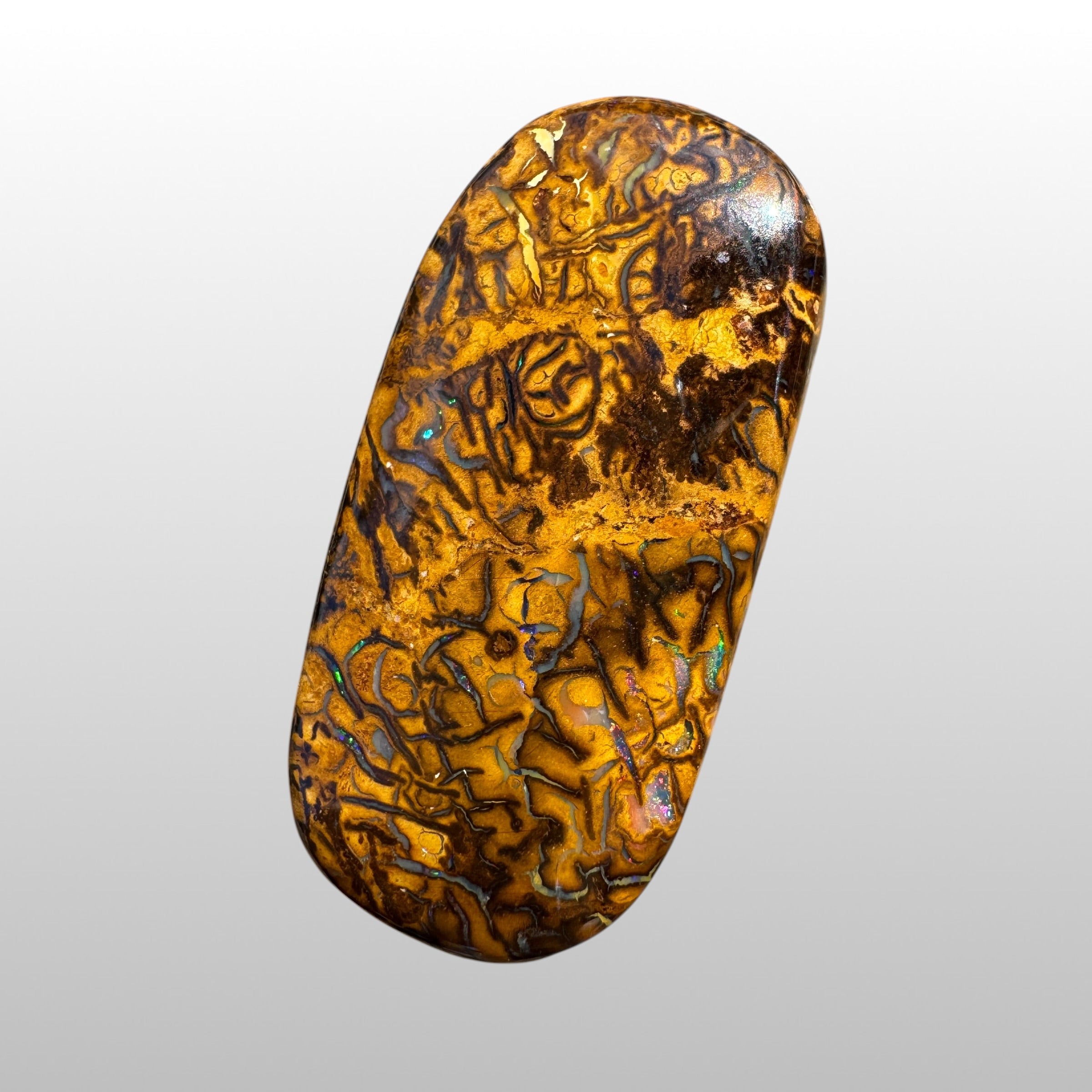 41ct Winton Queensland Boulder Opal | Solid Australian Opal | Hand-Cut
