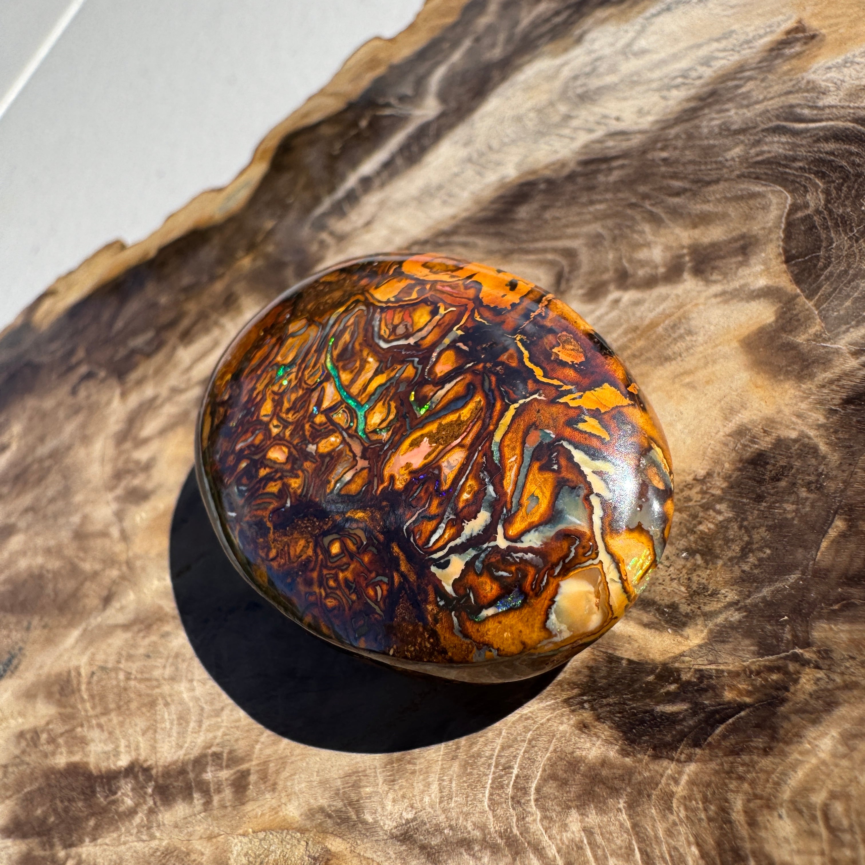 103ct Queensland Boulder Opal | Solid Australian Opal | Hand-Cut