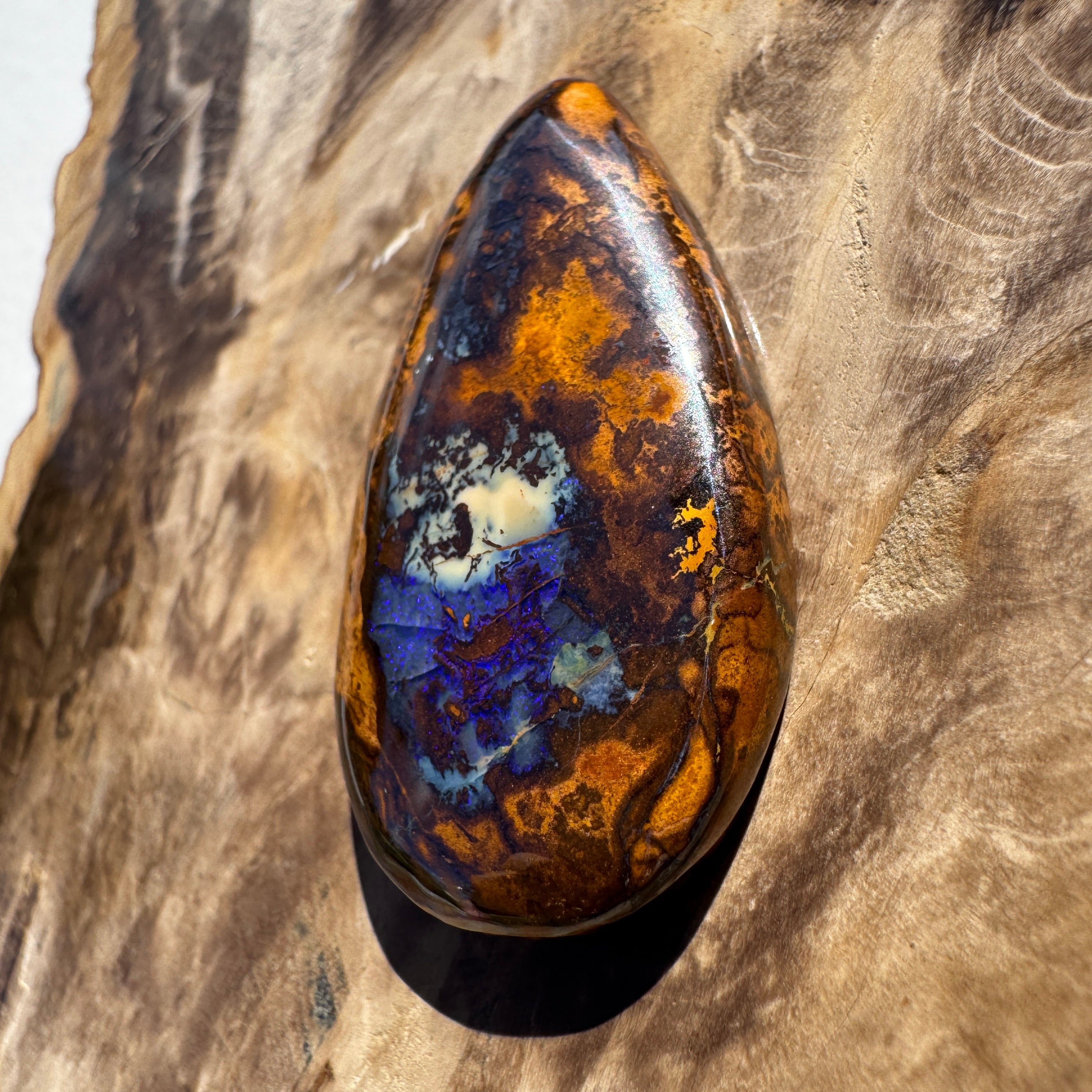 58ct Winton Queensland Boulder Opal | Solid Australian Opal | Hand-Cut