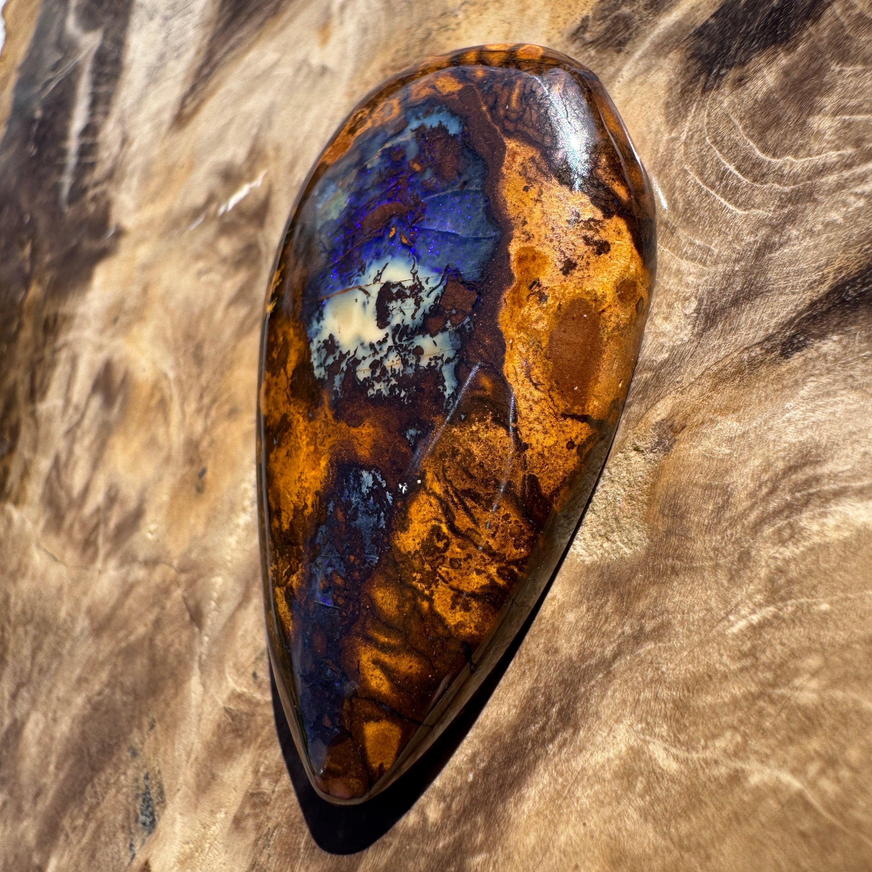 58ct Winton Queensland Boulder Opal | Solid Australian Opal | Hand-Cut