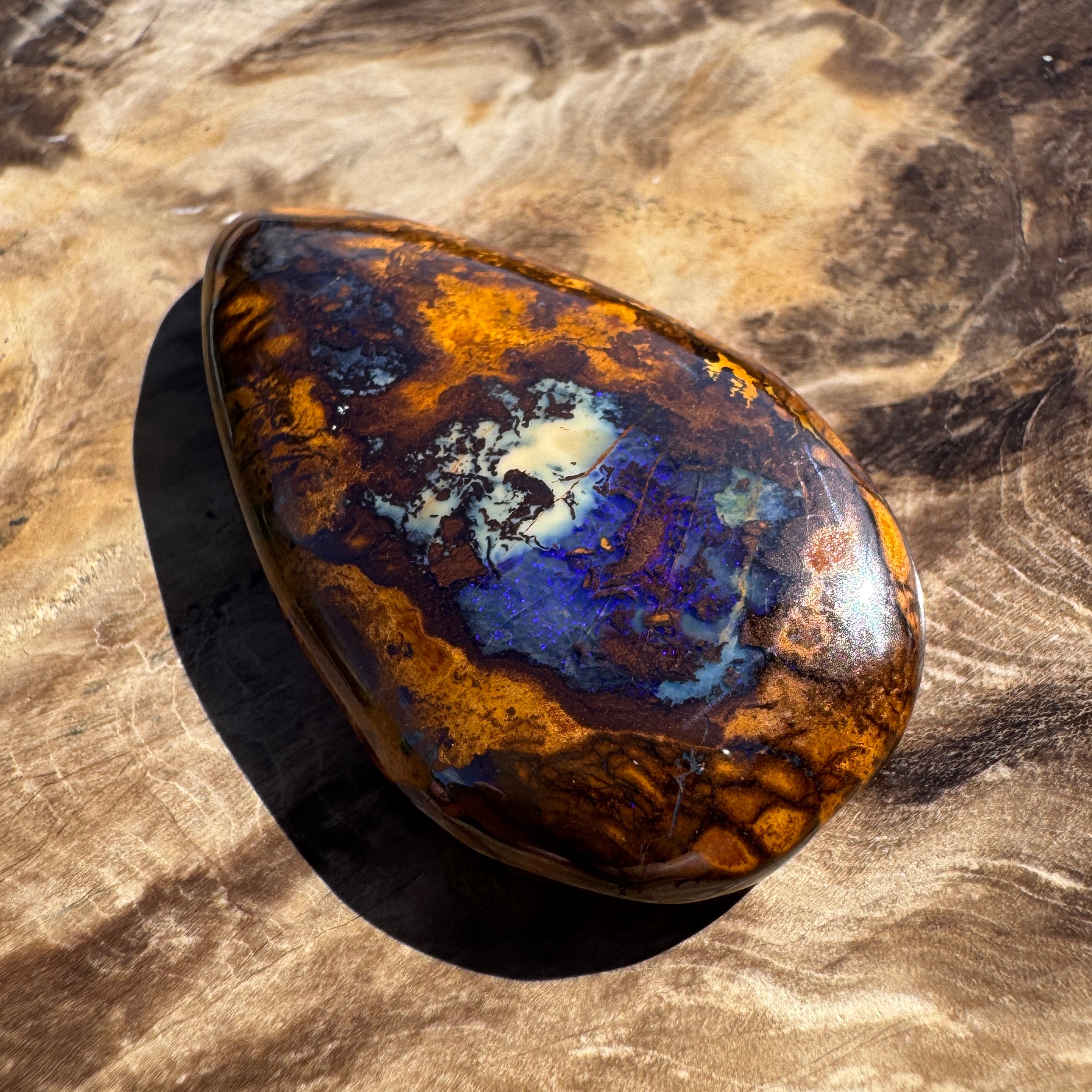 58ct Winton Queensland Boulder Opal | Solid Australian Opal | Hand-Cut