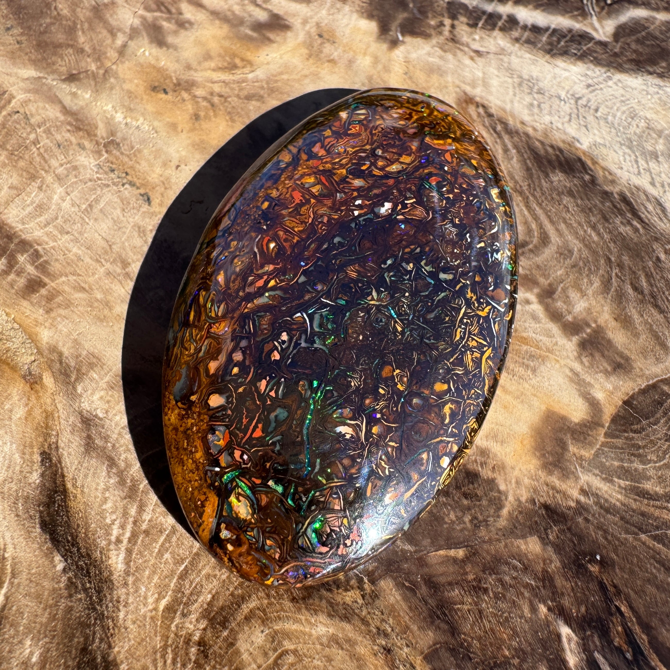 90ct Winton Queensland Boulder Opal | Solid Australian Opal | Hand-Cut