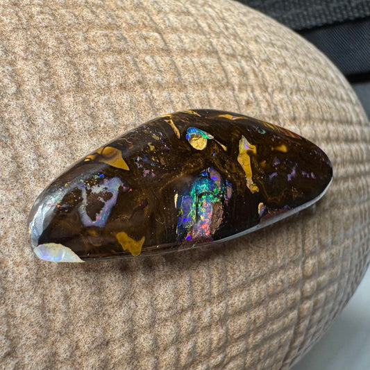 35.6ct Hand-cut Queensland Boulder Opal