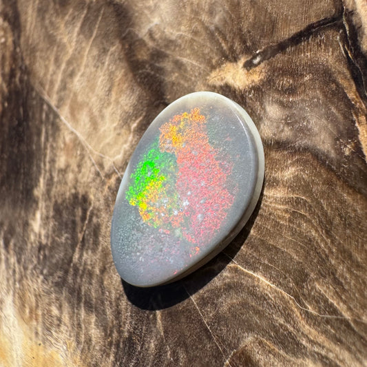 Lightning Ridge Black Opal 3.8carat Solid Hand-Cut