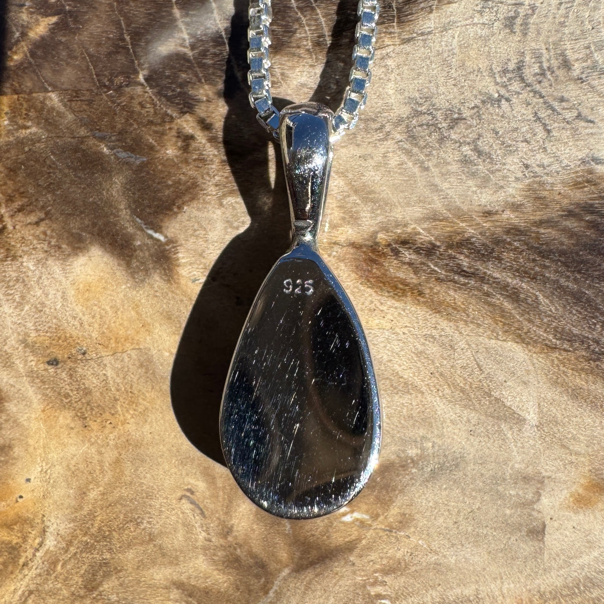 1ct Lightning Ridge Opal Pendant Necklace ~ 'Coolangatta Carnival' | 925 Sterling Silver | Solid Australian Opal