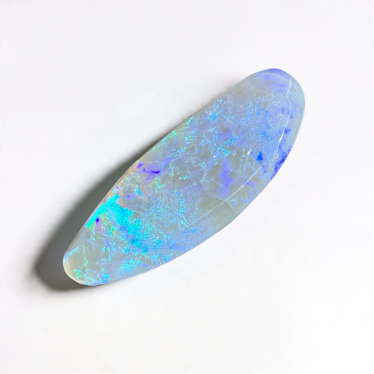 2.5ct Lightning Ridge Semi Black Opal | Solid Australian Opal | Hand-Cut