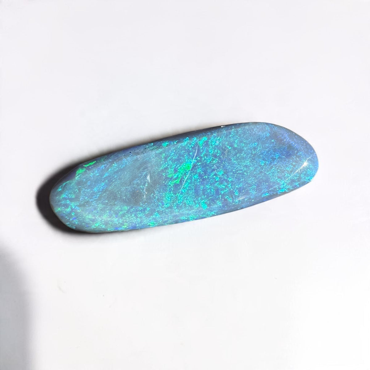 2.7ct Lightning Ridge Semi Black Opal | Solid Australian Opal | Hand-Cut