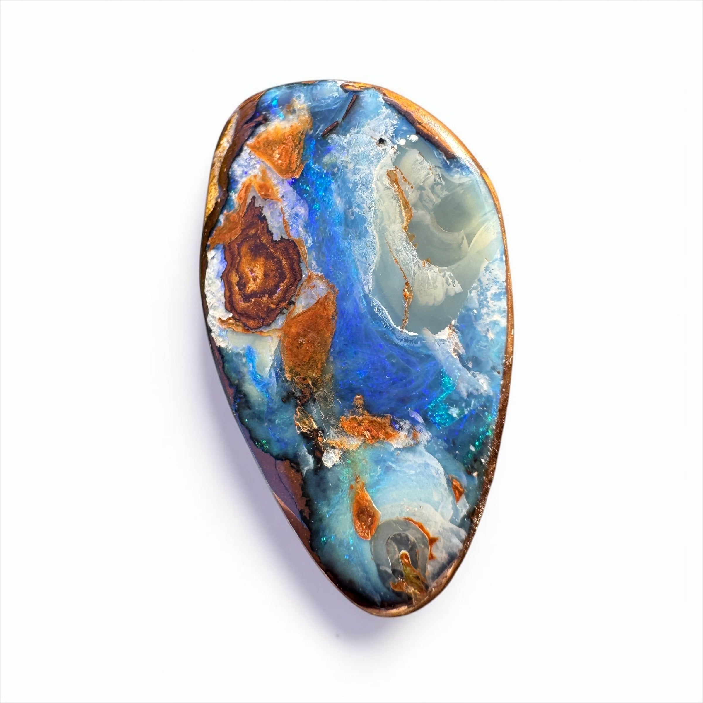 21.3ct Winton Queensland Boulder Opal | Solid Australian Opal | Hand-Cut