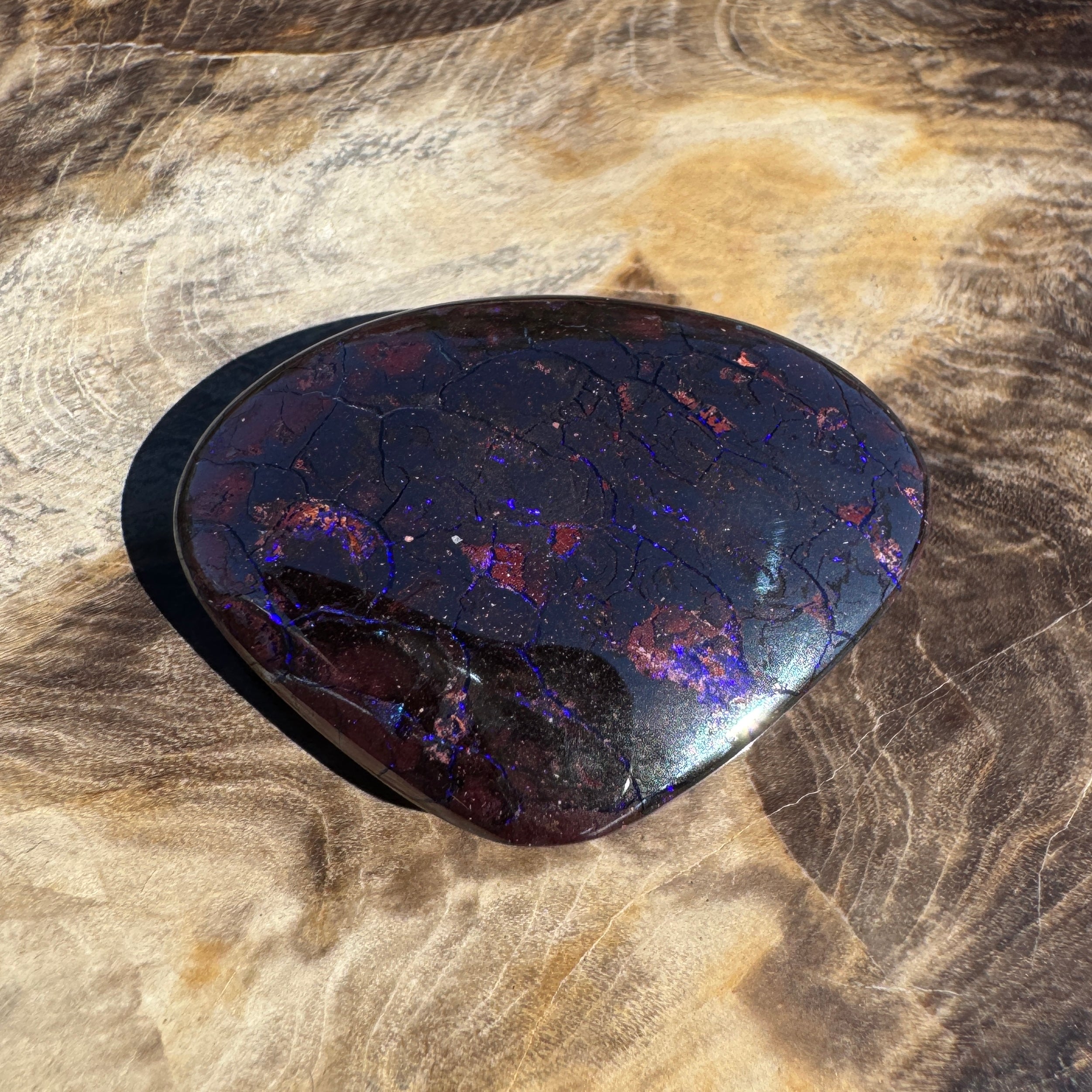 36ct Queensland Boulder Opal | Solid Australian Opal | Hand-Cut