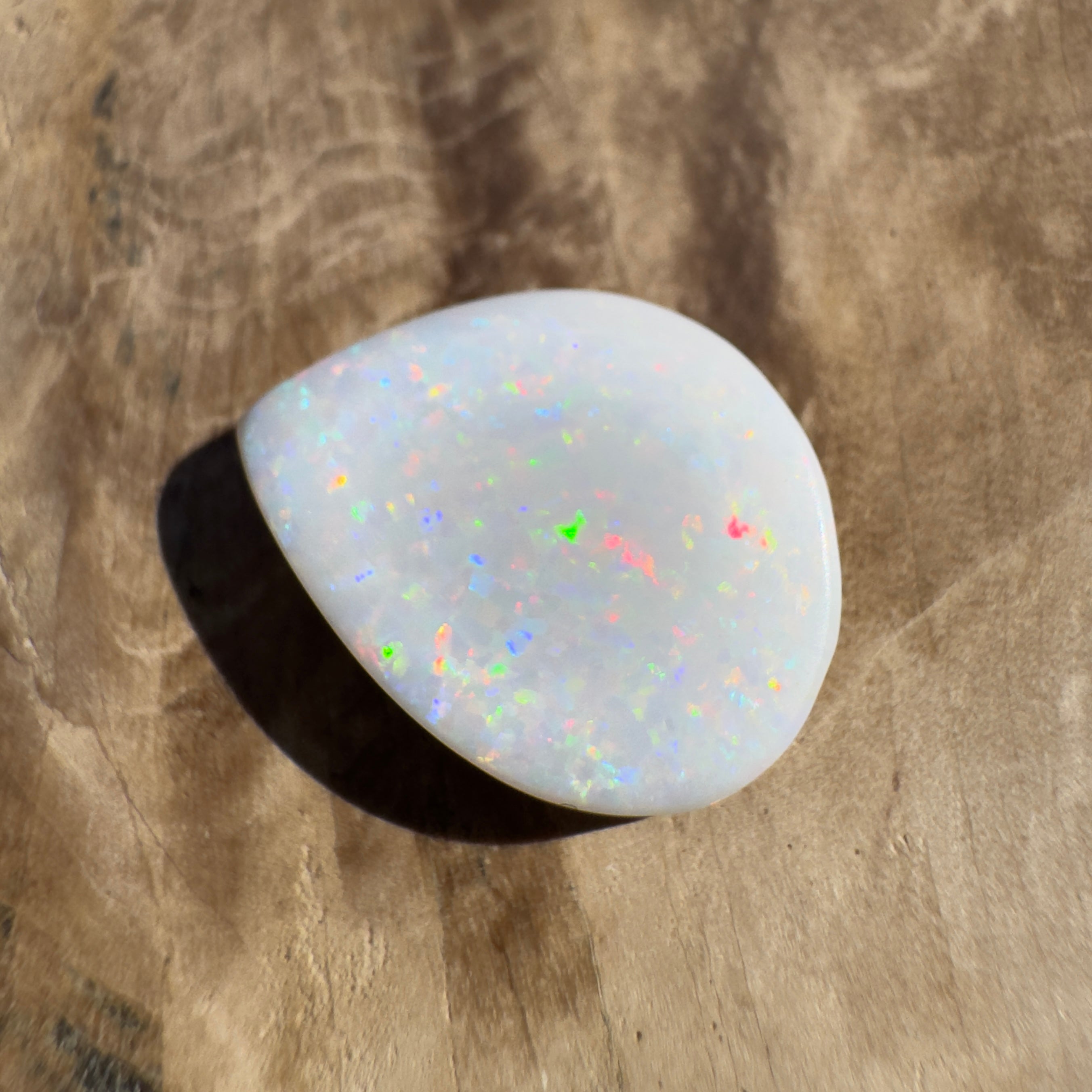 6ct Coober Pedy White Opal | Solid Australian Opal