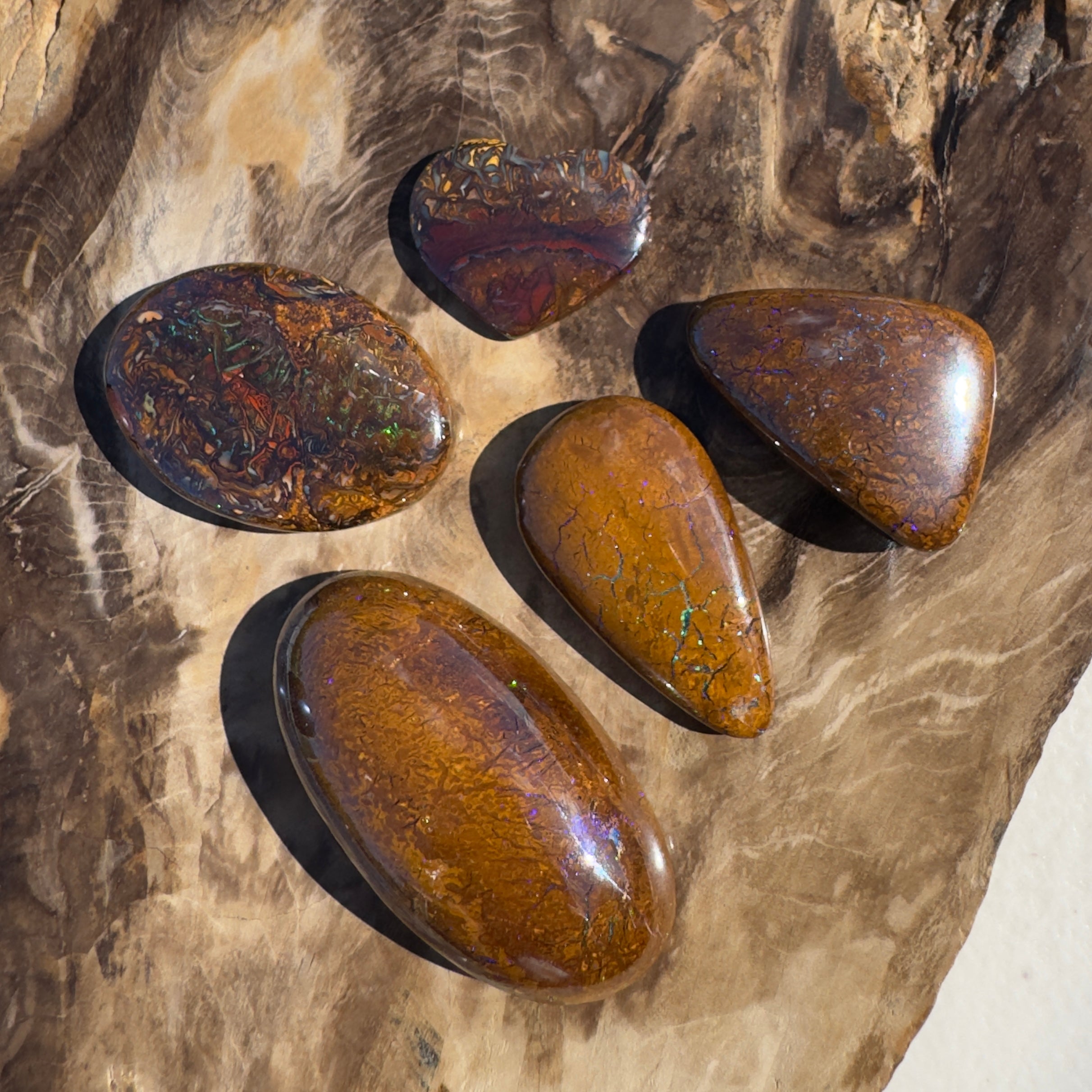 295ct Queensland Boulder Opal Parcel | Solid Australian Opal