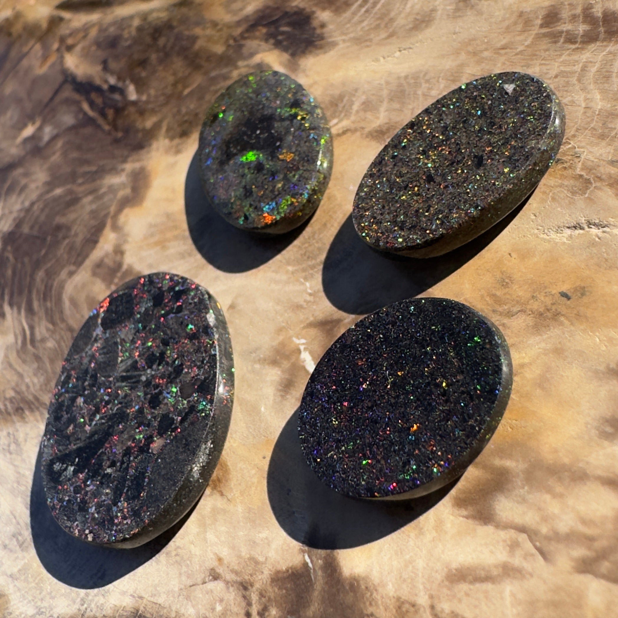 34ct Andamooka Treated Matrix Opal Parcel | Solid Australian Opal