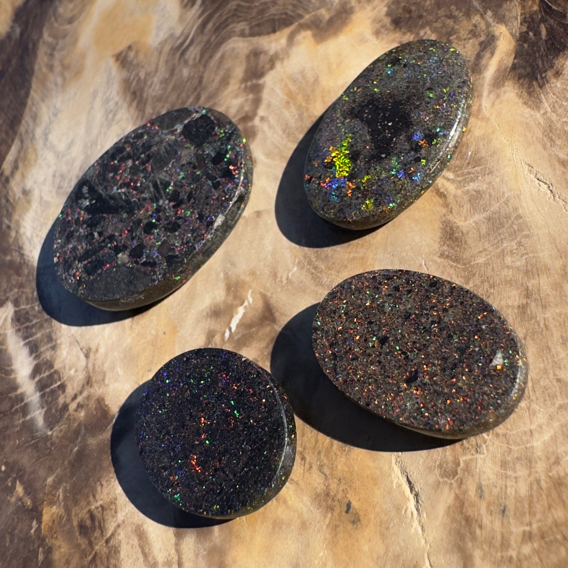 34ct Andamooka Treated Matrix Opal Parcel | Solid Australian Opal