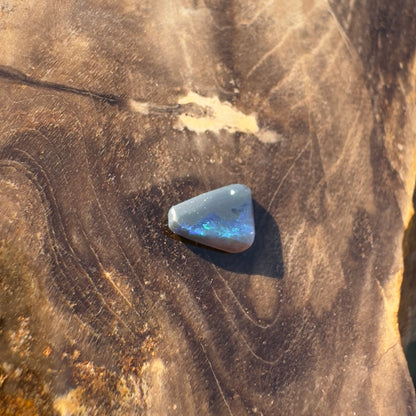 Lightning Ridge Semi-Black Opal 0.3carat Solid Hand-Cut Luxury - Iona Opal Australia