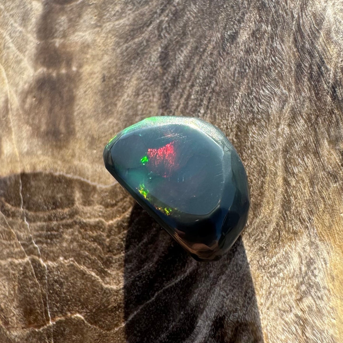 Lightning Ridge Black Opal 1.8carat Solid Hand-Cut - Iona Opal Australia