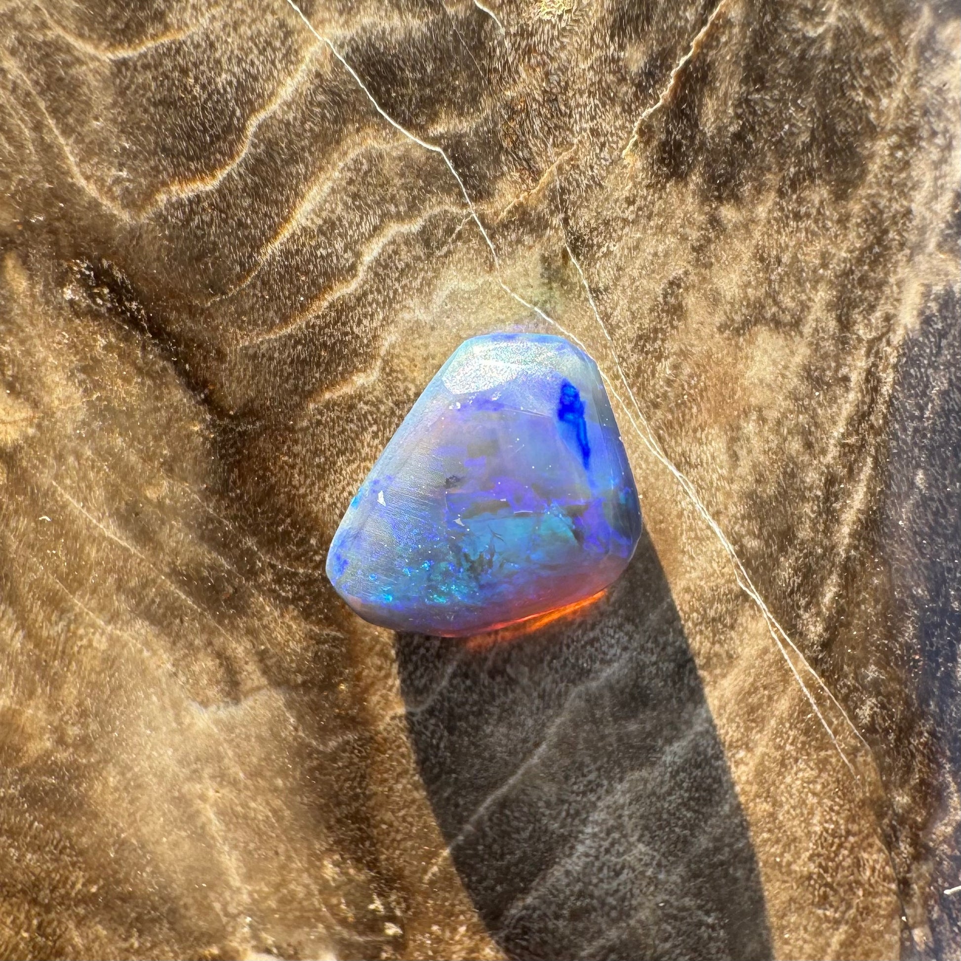 2 x Hand-cut Lightning Ridge Opals 1.9ct total weight - Iona Opal Australia