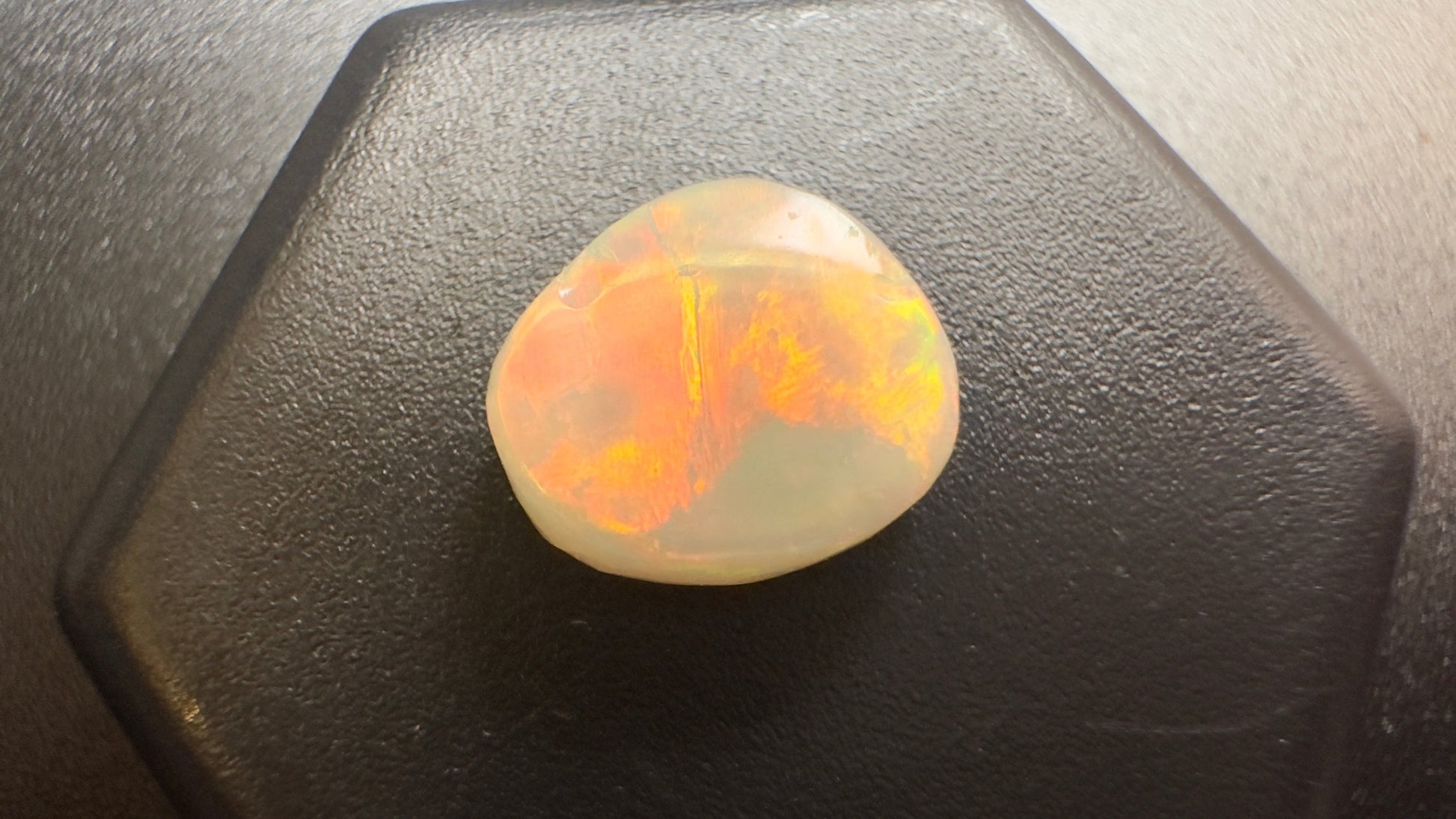 Australian Lightning Ridge Opal Fire Stone Red 1.1 Carat Solid Hand Cut Luxury - Iona Opal Australia