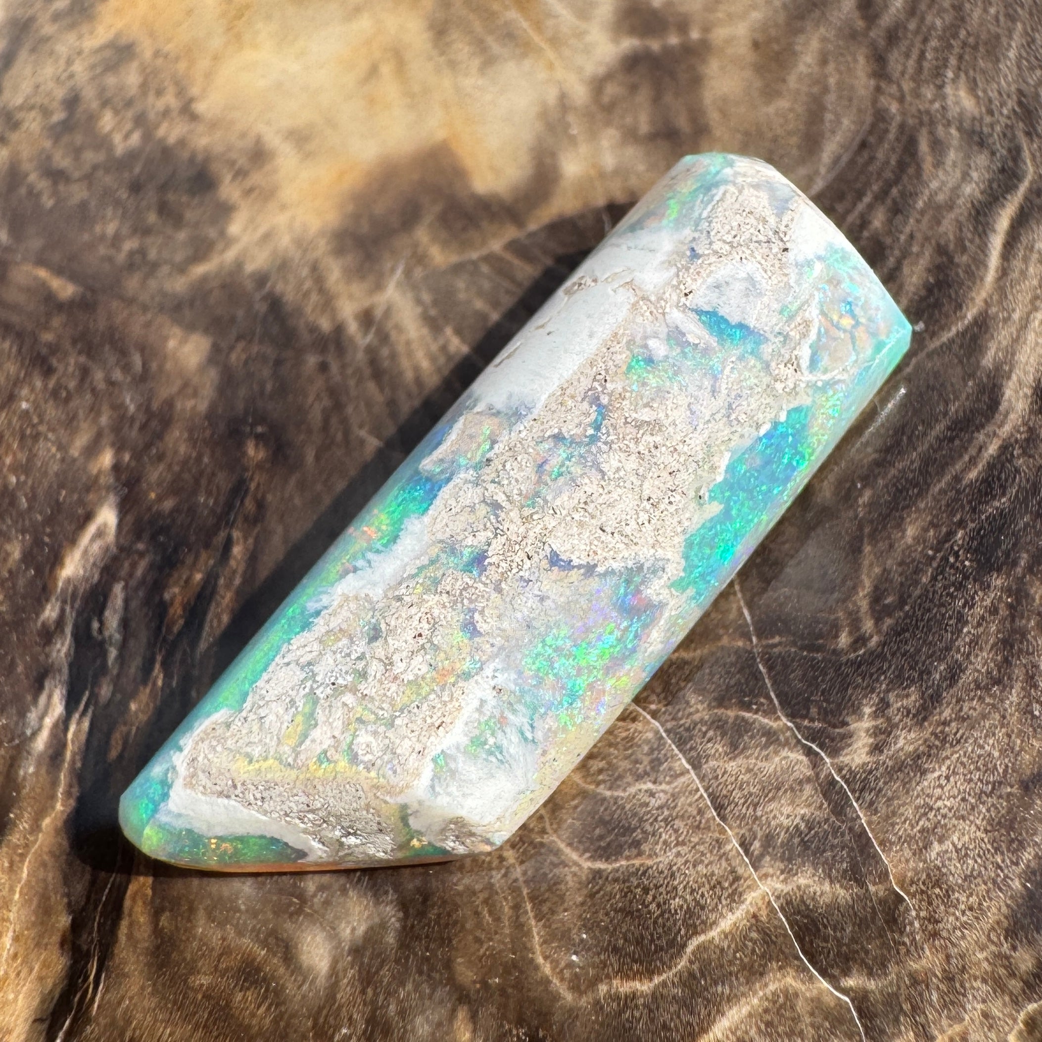 11.6ct Coober Pedy Belemnite Opal | Solid Australian Opal | Hand-Cut