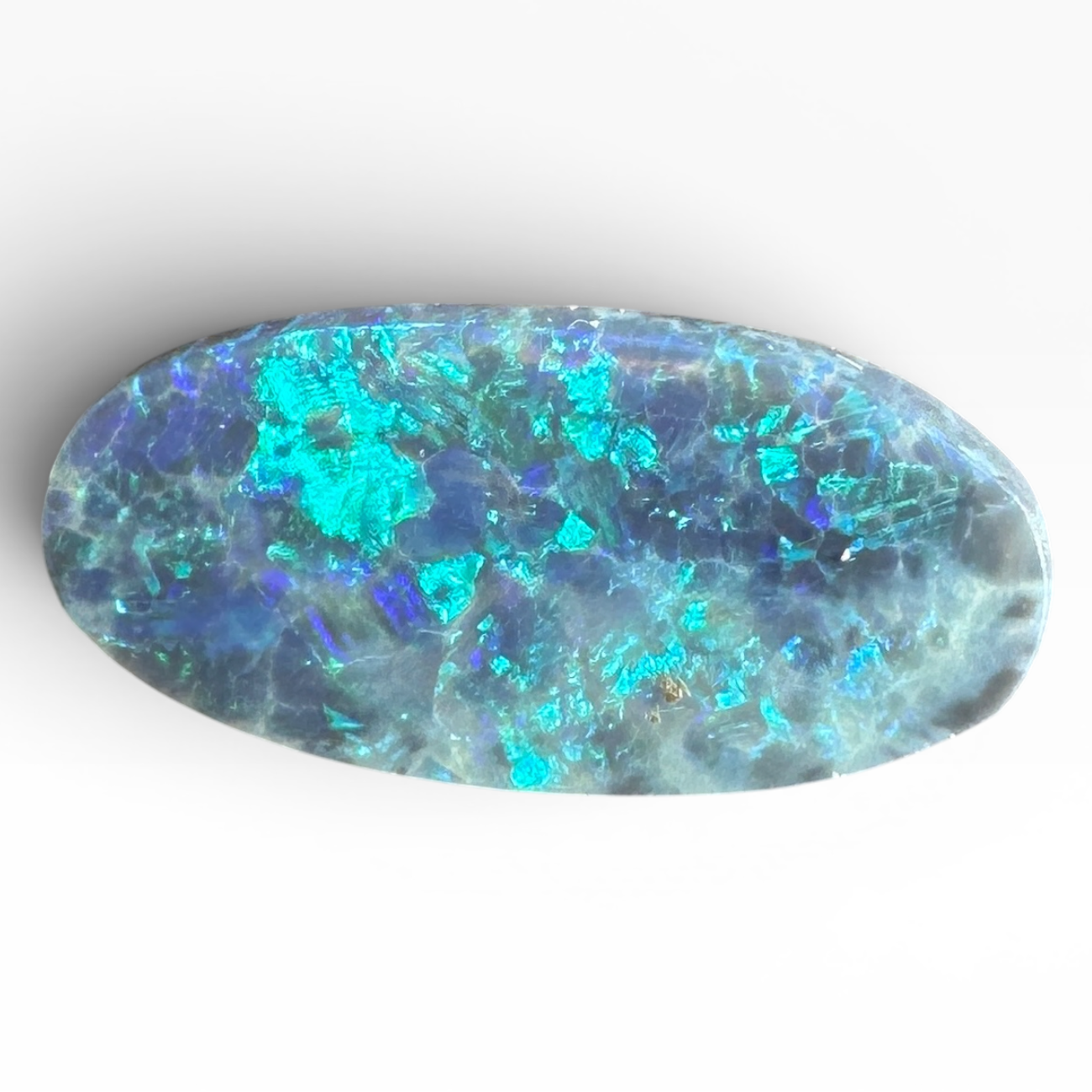 1ct Lightning Ridge Semi Black Opal | Solid Australian Opal | Hand-Cut