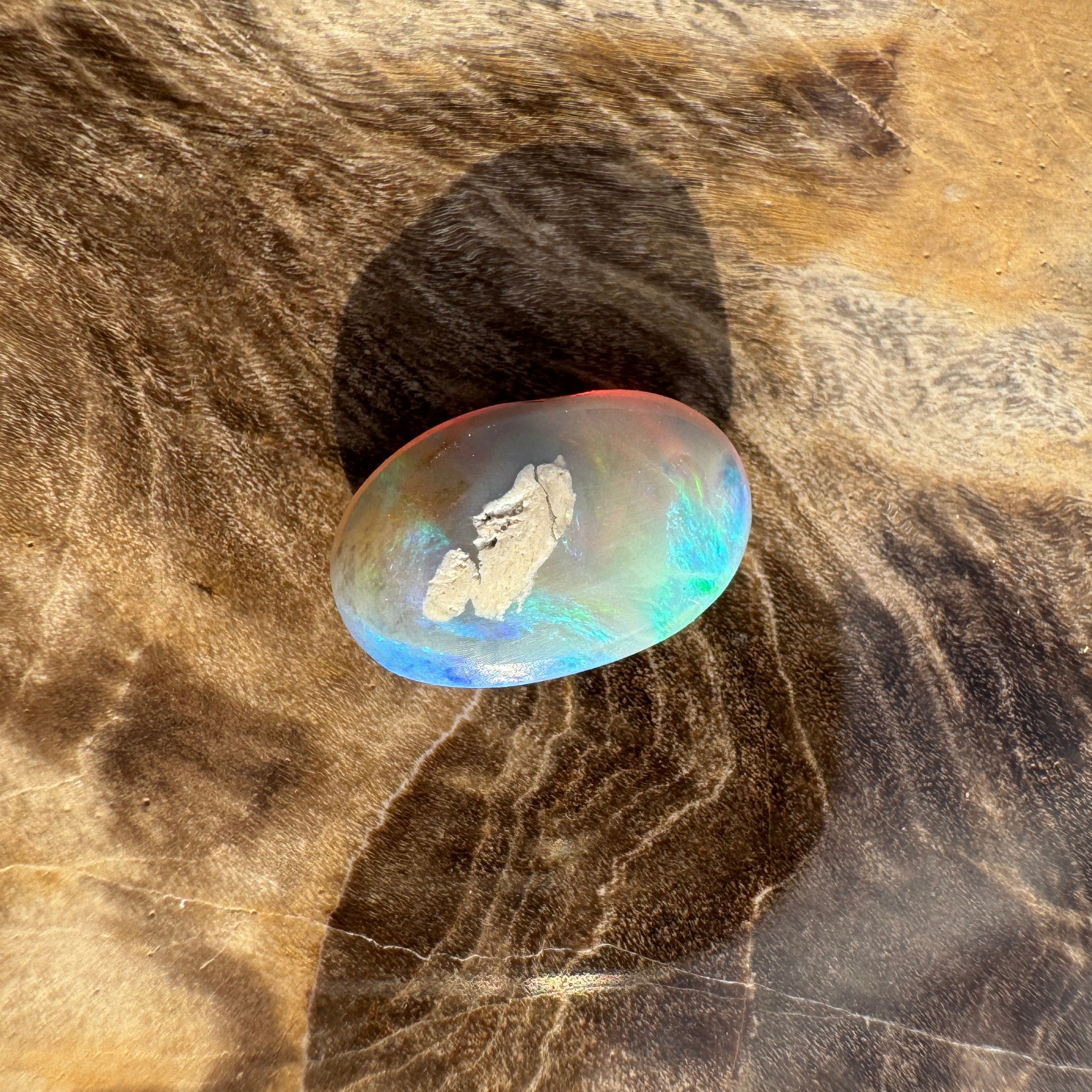 1ct Lightning Ridge Opal | Solid Australian Opal | Hand-Cut
