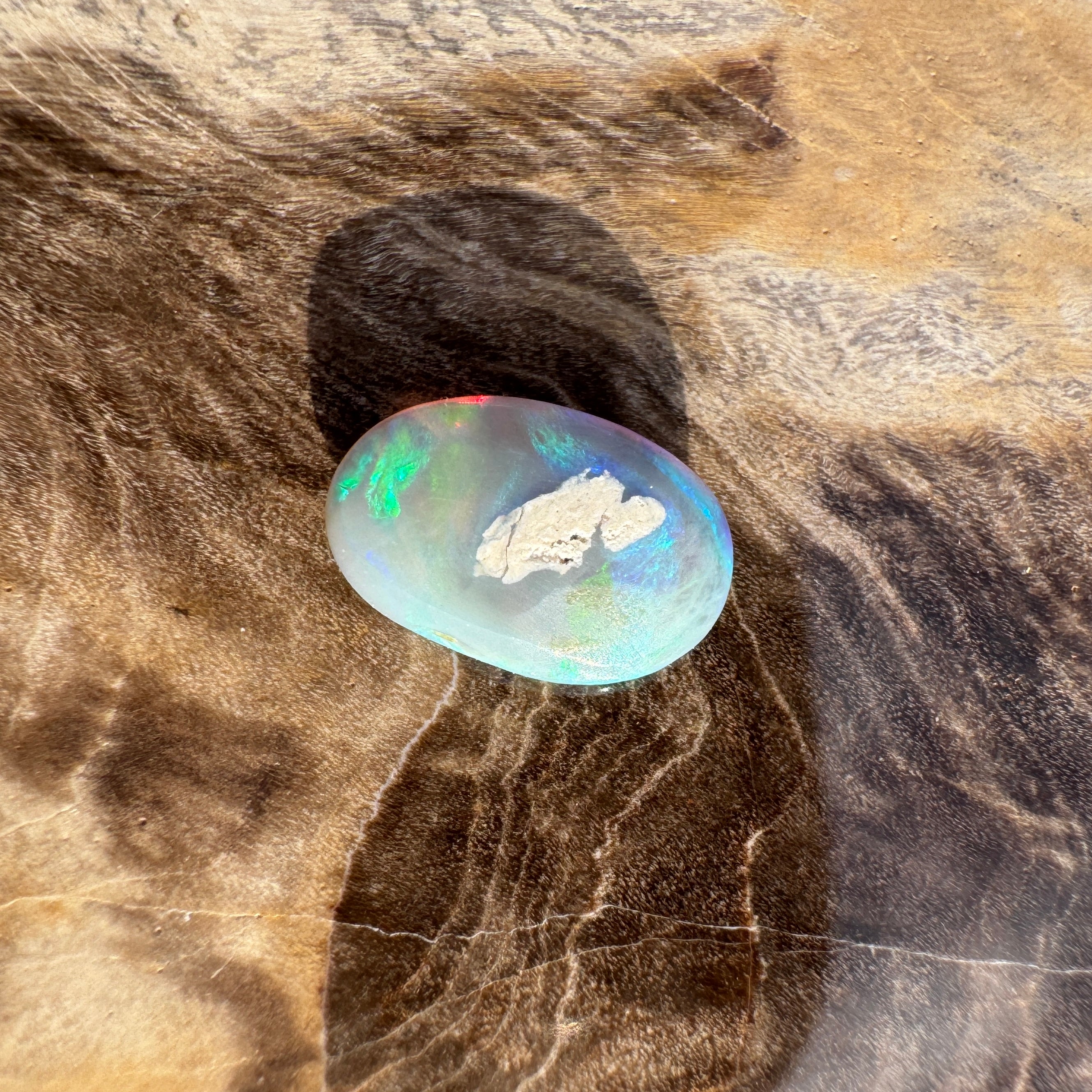 1ct Lightning Ridge Opal | Solid Australian Opal | Hand-Cut