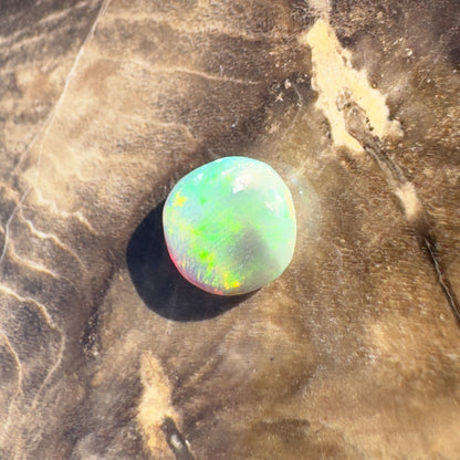 Lightning Ridge Semi Black Opal 0.7carat Solid Hand-Cut