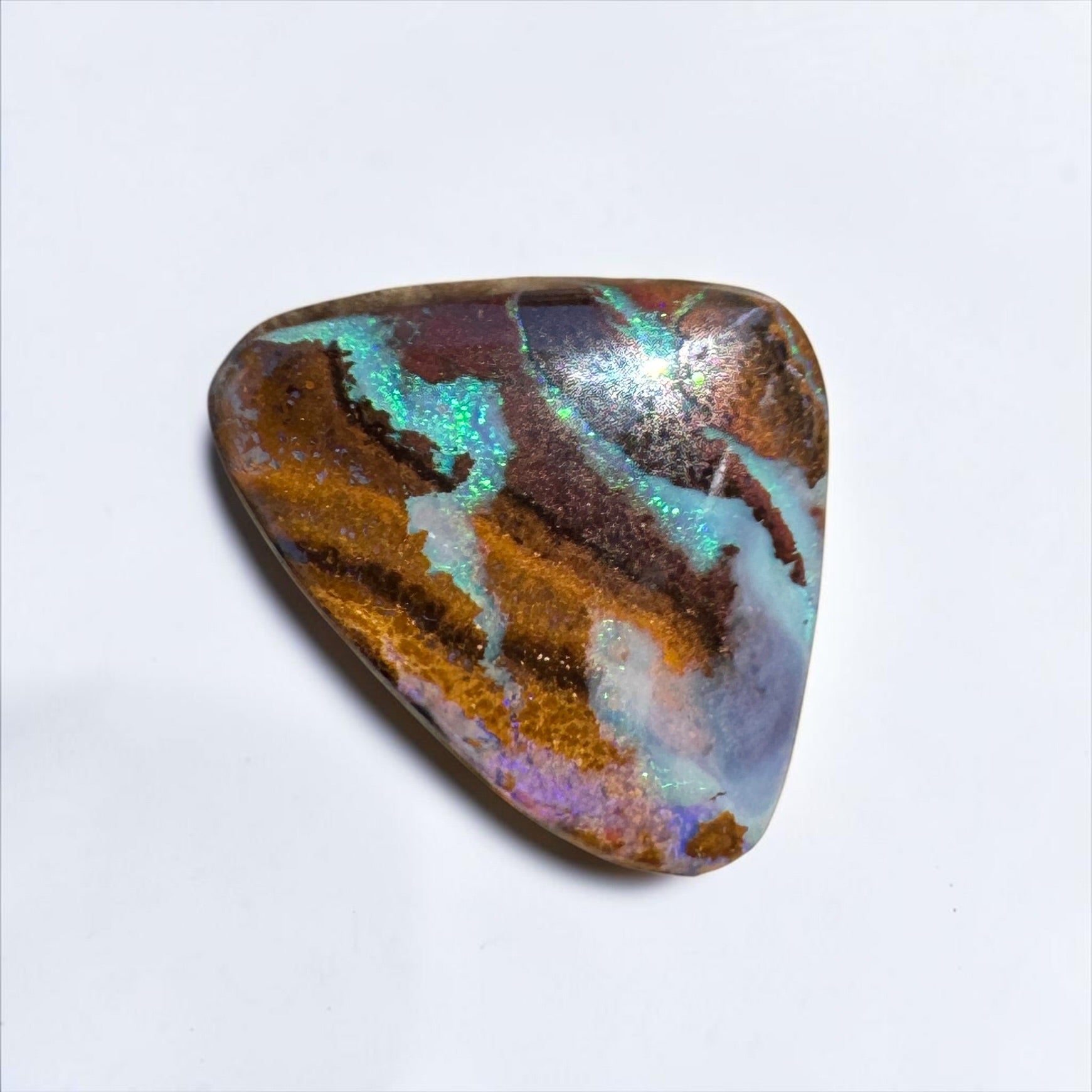 8ct Queensland Boulder Opal | Solid Australian Opal | Hand-Cut