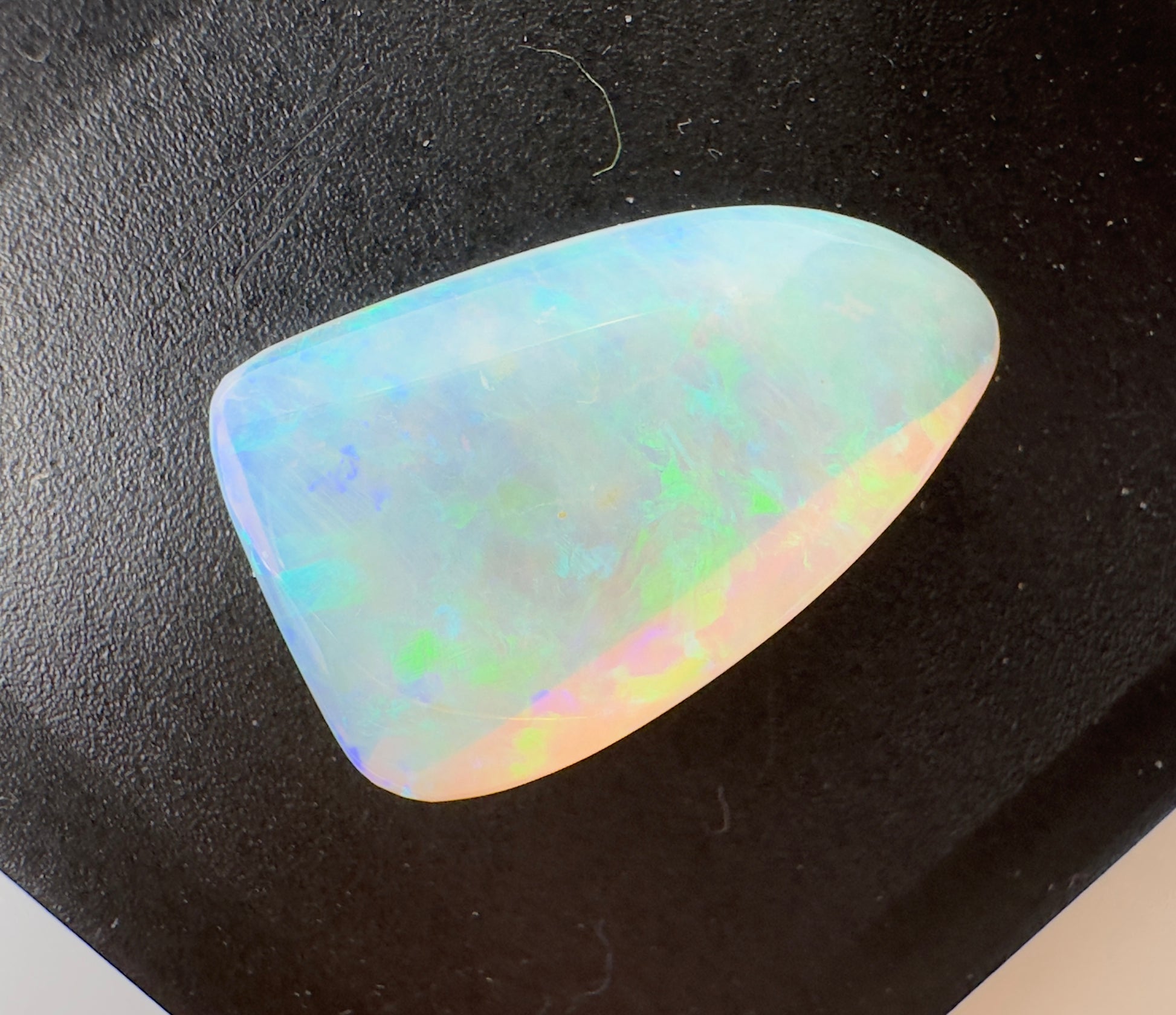 Australian Lightning Ridge Crystal Opal 7.8carat Solid Hand Cut Luxury - Iona Opal Australia