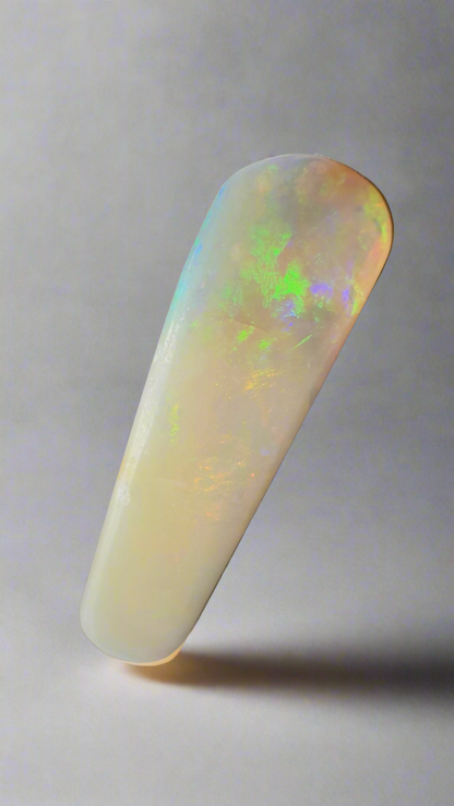 Coober Pedy Belemnite Opal (Fossilised Squid) 7.2carat Solid Hand-Cut Luxury - Iona Opal Australia