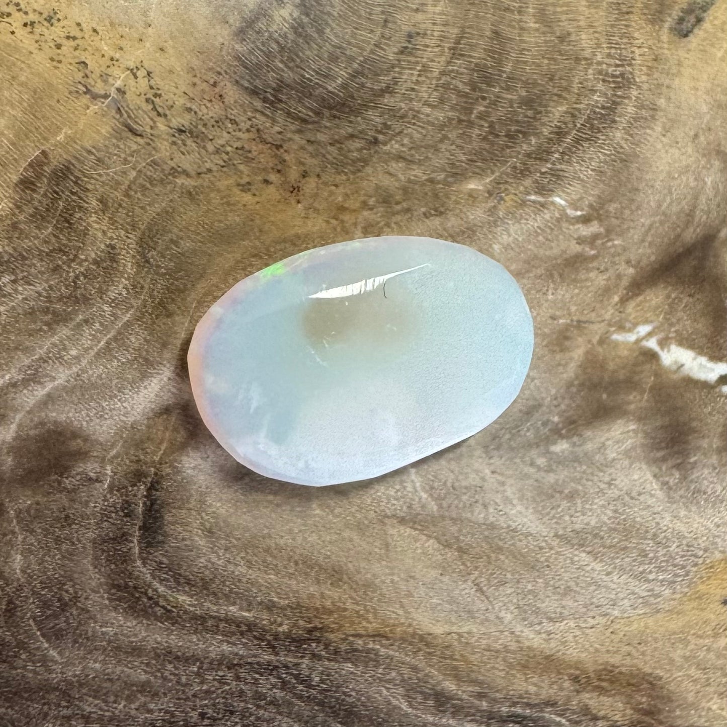 Hand-Cut Solid Lightning Ridge Opal 1.2carat