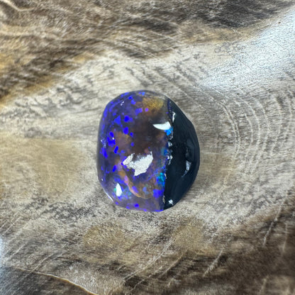 Hand-Cut Solid Lightning Ridge Opal 1.5carat