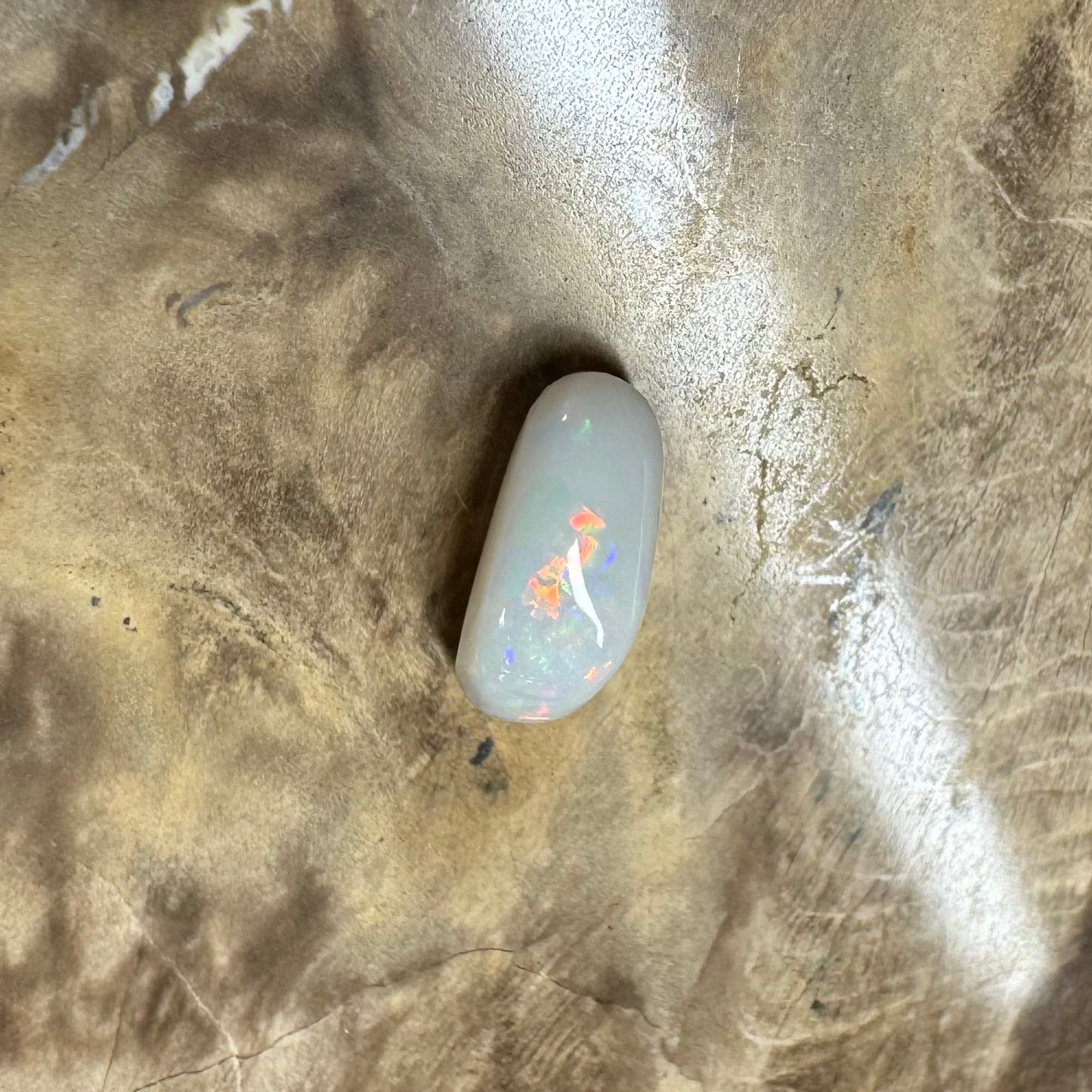 Hand-Cut Solid Coober Pedy Opal 1.6carat